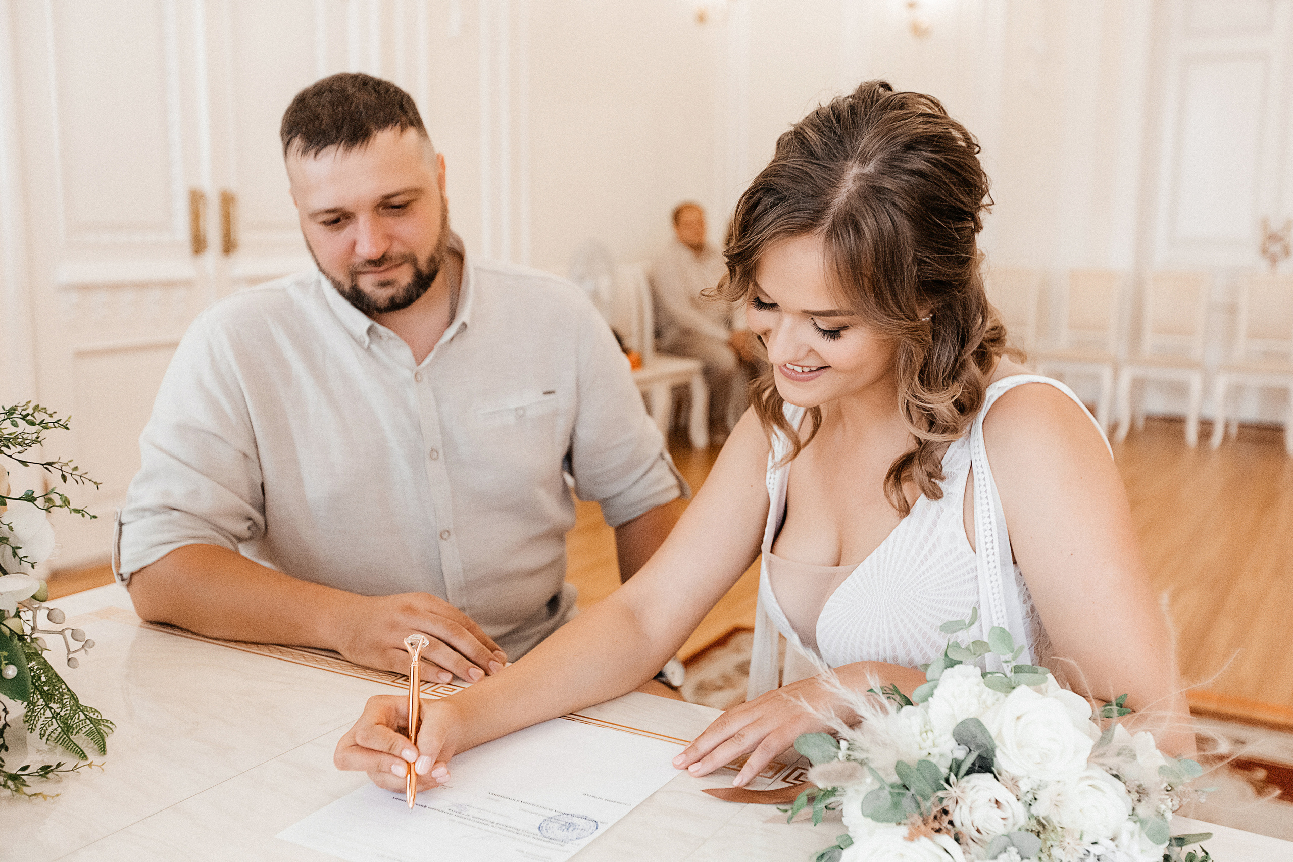 Дарья и Денис. Фотограф Подсумкина Ирина