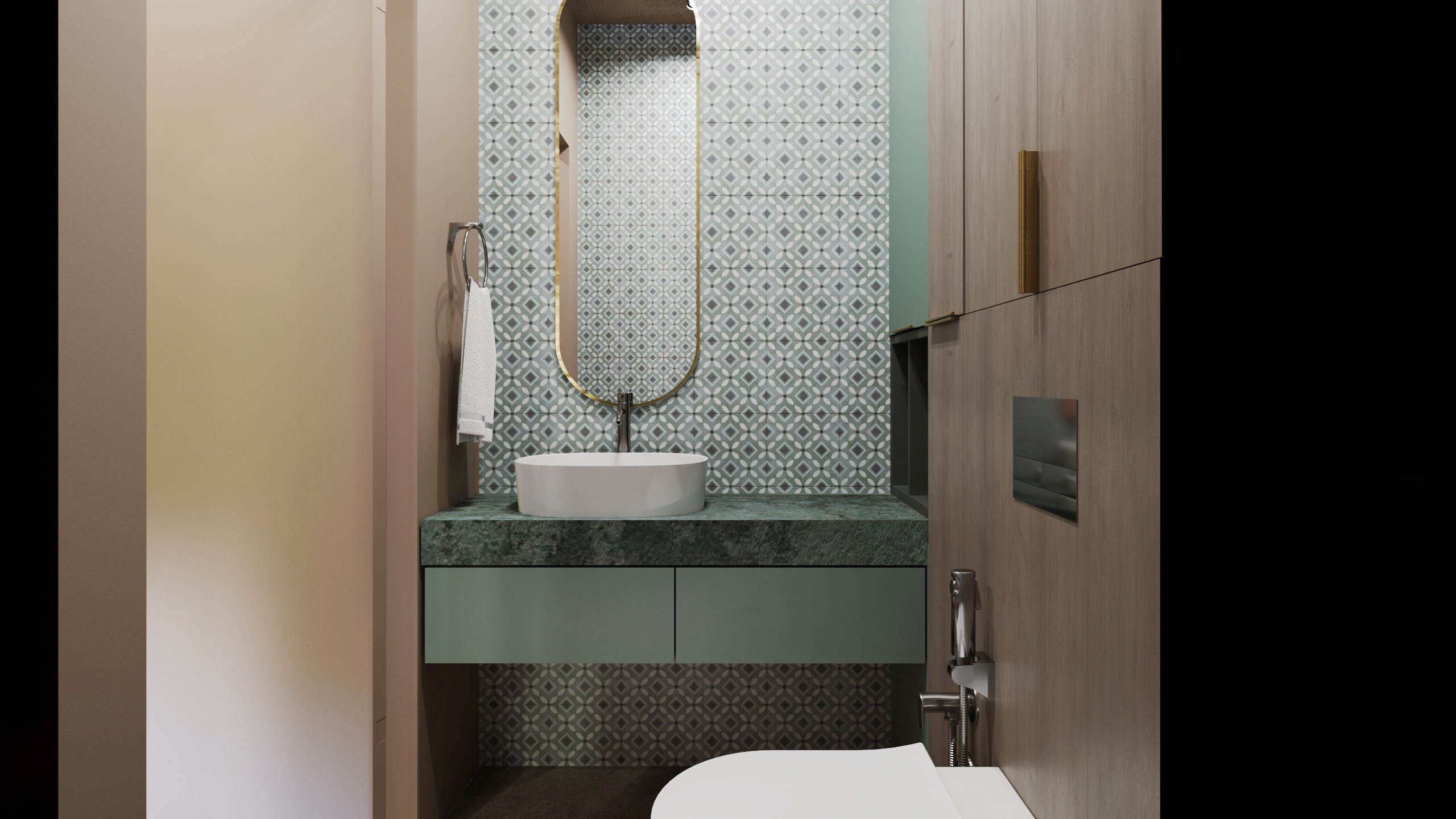 Терракотовый интерьер в Красноярске. Интерьерный дизайнер и художник. Локация в г. Екатеринбурге беру проекты в разных странах