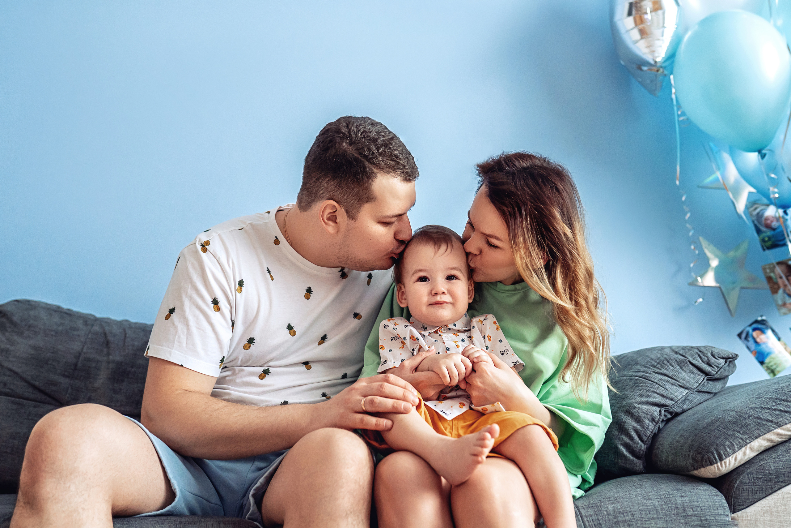 Домашний День Рождения. Фотограф \ Видеограф на Крещение, Венчание Москва| Семейные съемки