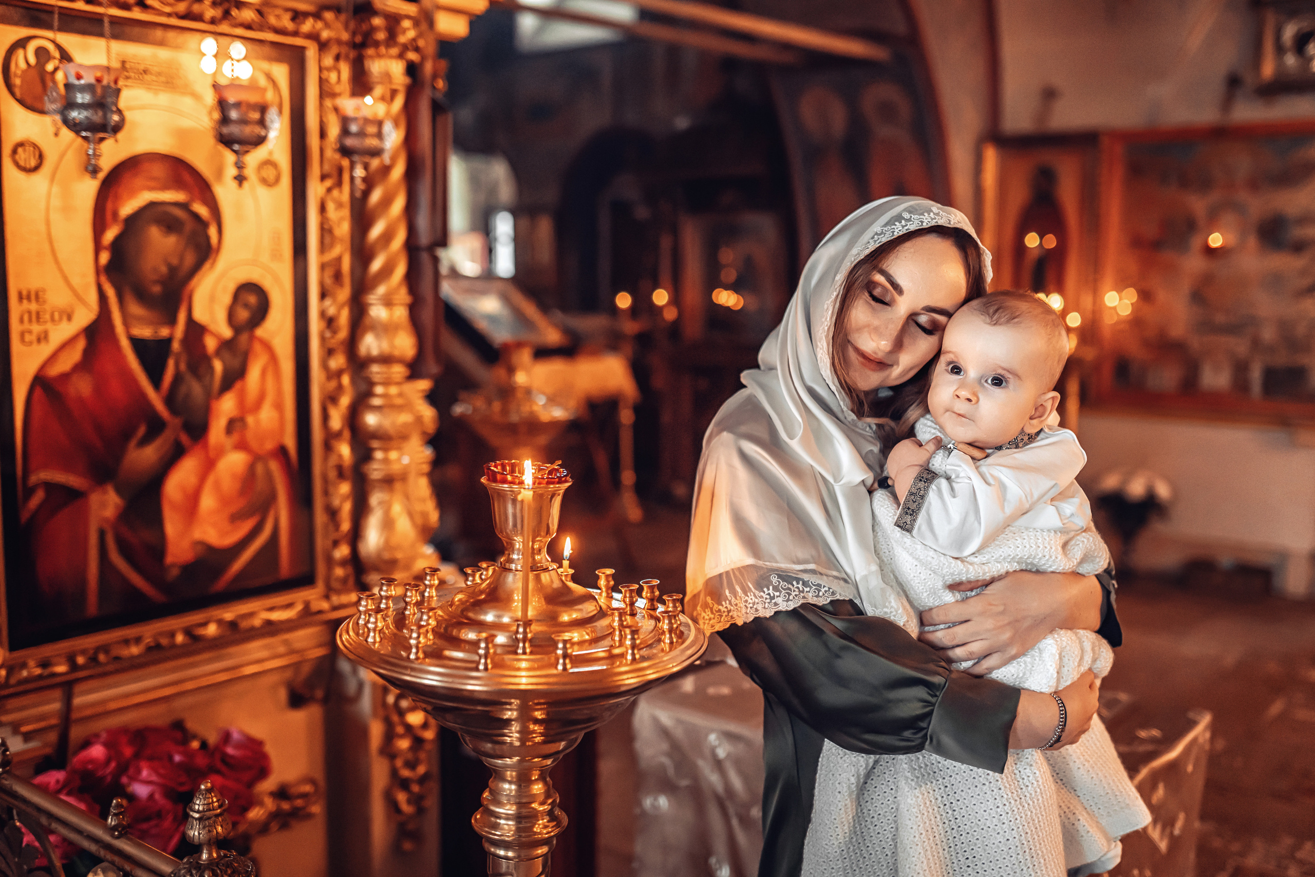 Фотограф на крещение Москва. Храм Николая в Сабурово. Фотограф \ Видеограф на Крещение, Венчание Москва| Семейные съемки