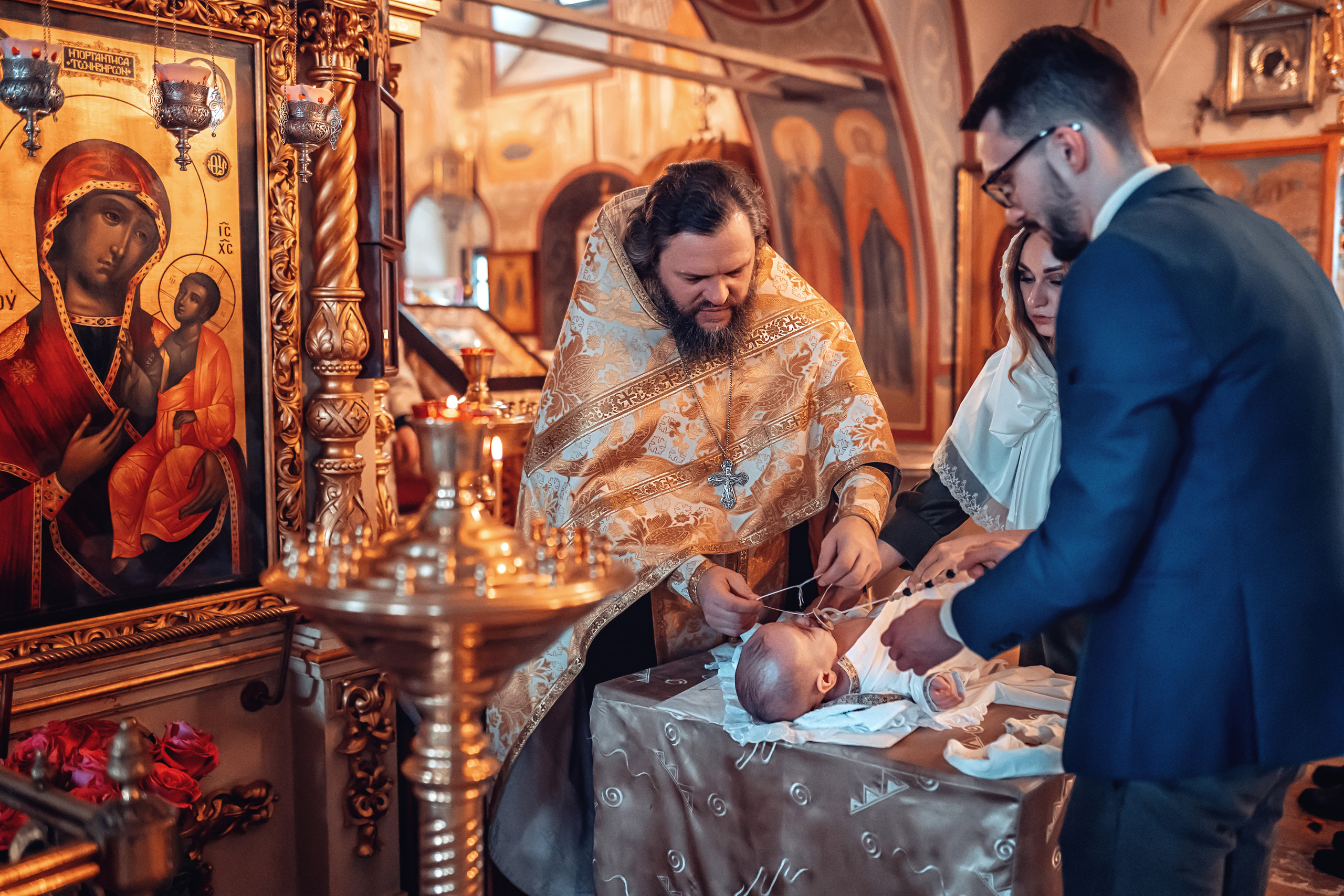 Фотограф на крещение Москва. Храм Николая в Сабурово. Фотограф \ Видеограф на Крещение, Венчание Москва| Семейные съемки