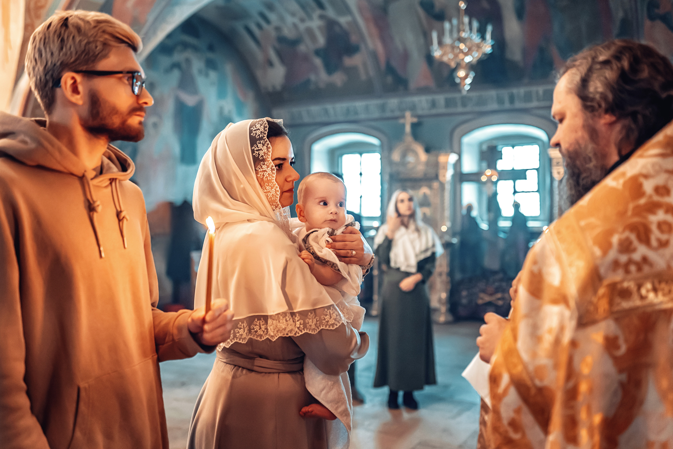 Фотограф на крещение Москва. Храм Николая в Сабурово. Фотограф \ Видеограф на Крещение, Венчание Москва| Семейные съемки