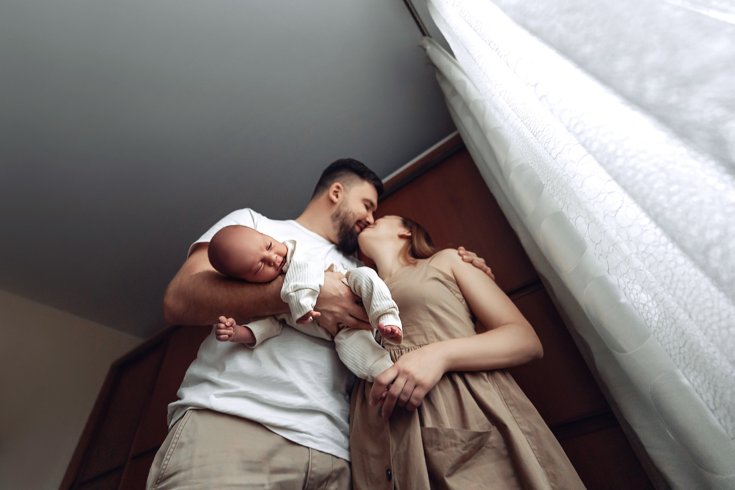 Домашняя съемка с новорожденным. Фотограф \ Видеограф на Крещение, Венчание Москва| Семейные съемки