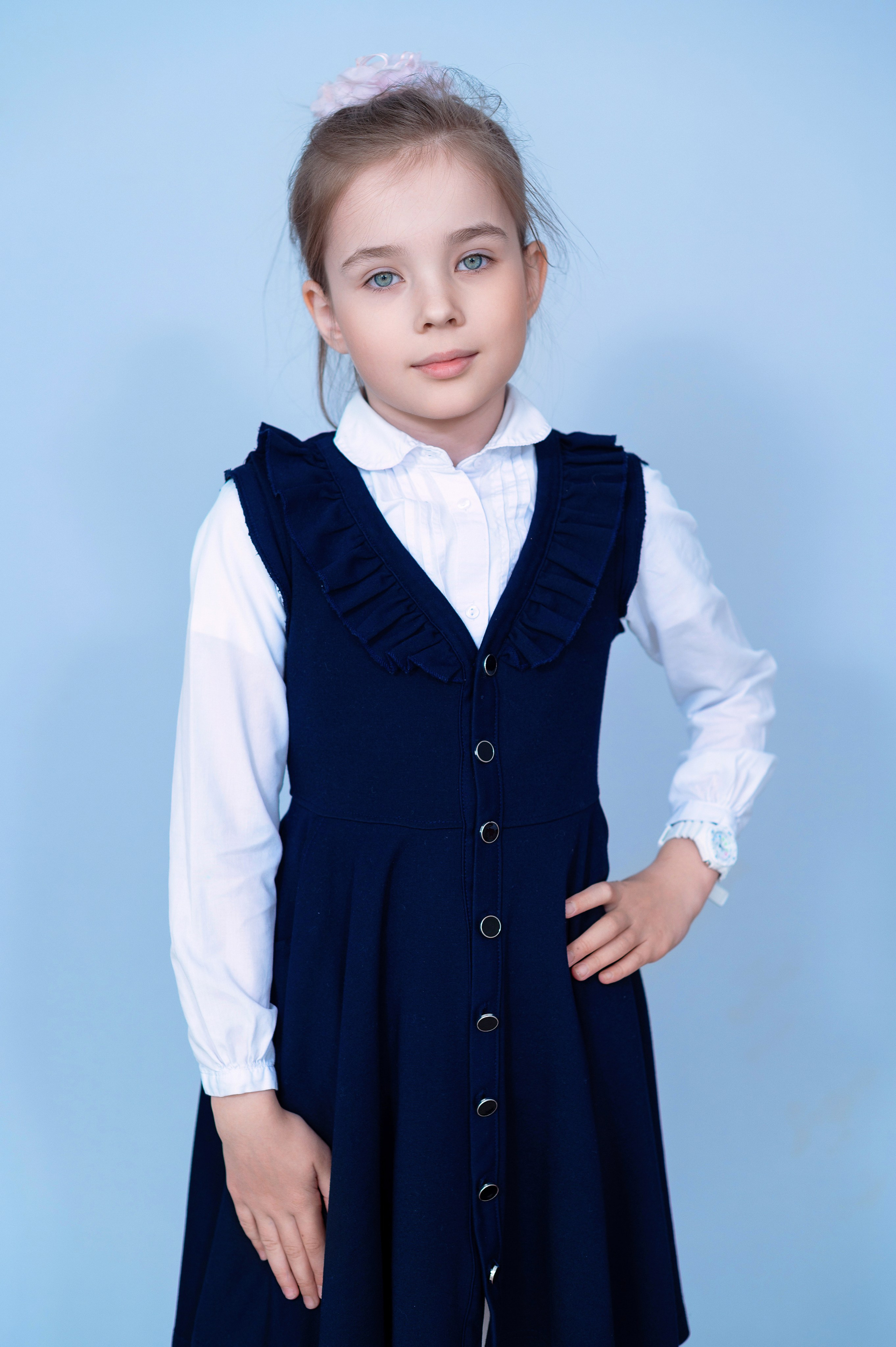 Портрет и виньетка класса. Выпускной школьный альбом в Москве / Школьный фотограф Юлия Михайленко