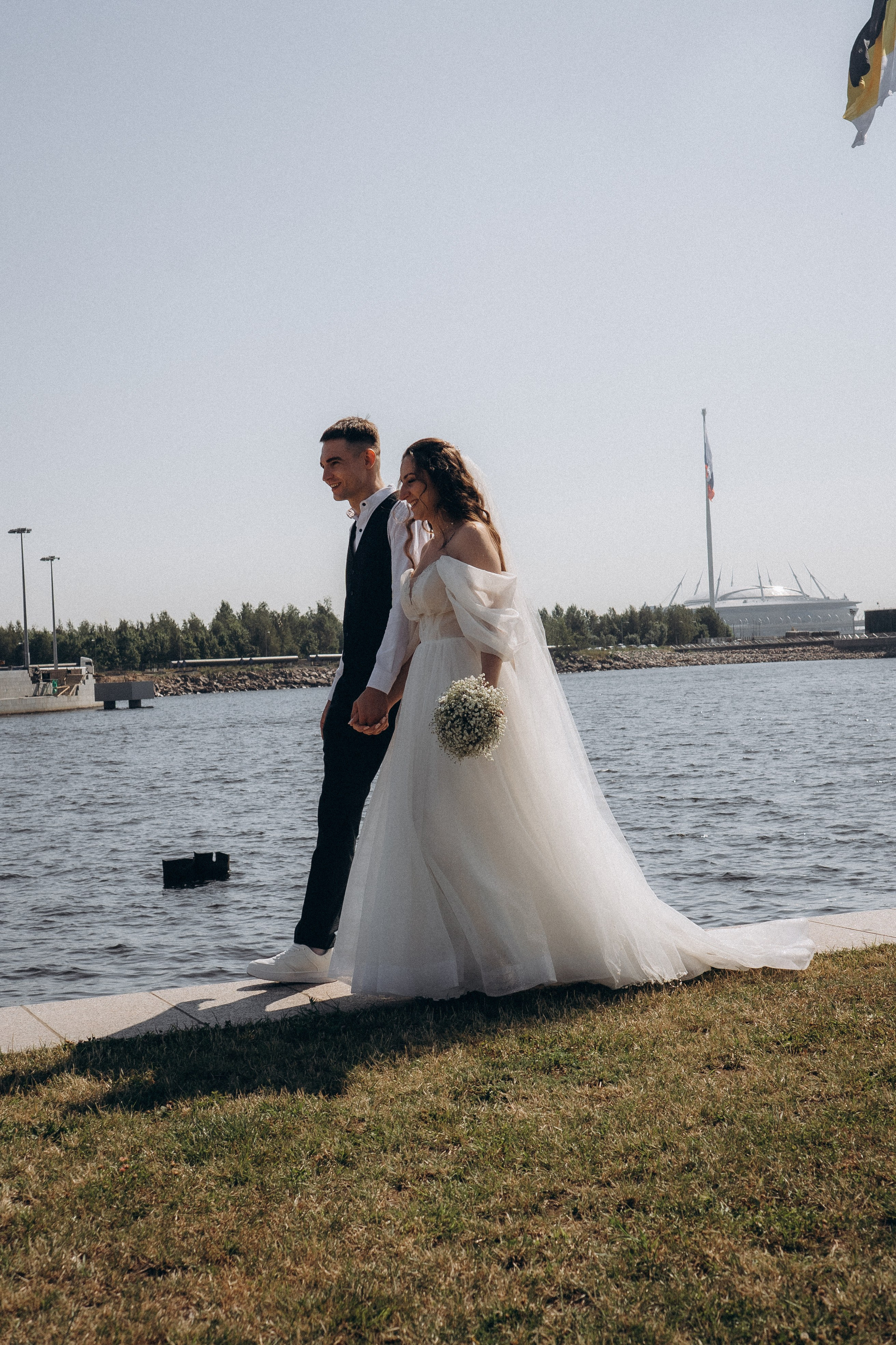 СВАДЕБНАЯ СЬЕМК В ПАРКЕ 300-ЛЕТИЯ. Профессиональный фотограф, Санкт-Петербург — Виктория Богомолова