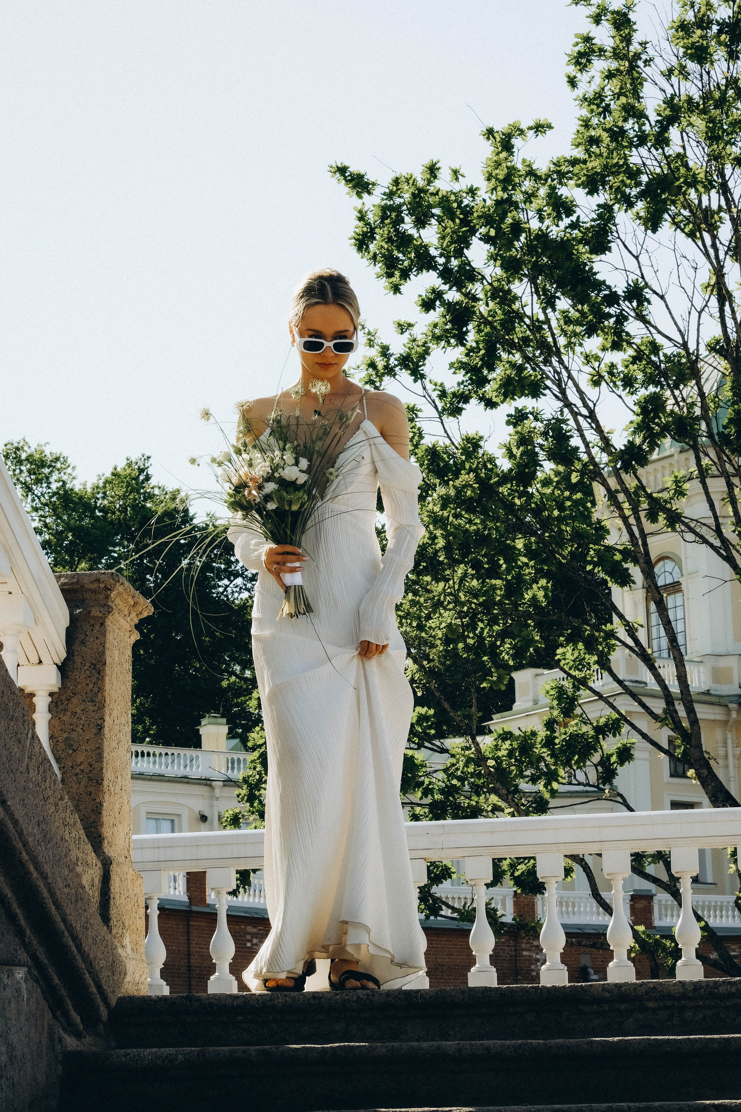 СВАДЕБНАЯ СЬЕМКА В ПАРКЕ ОРАНИЕНБАУМ. Профессиональный фотограф, Санкт-Петербург — Виктория Богомолова