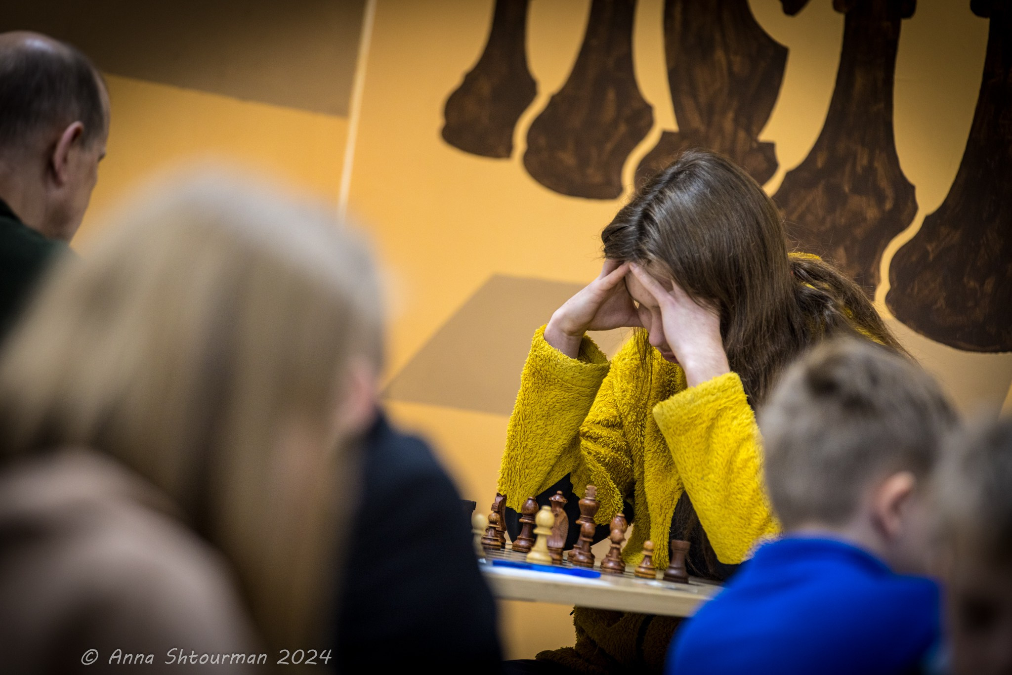 2024 Чемпионат Ярославской области по шахматам (Ярославль, Россия). Фотограф Анна Штурман (репортажная съёмка любых событий и мероприятий) Anna Shtourman photographer