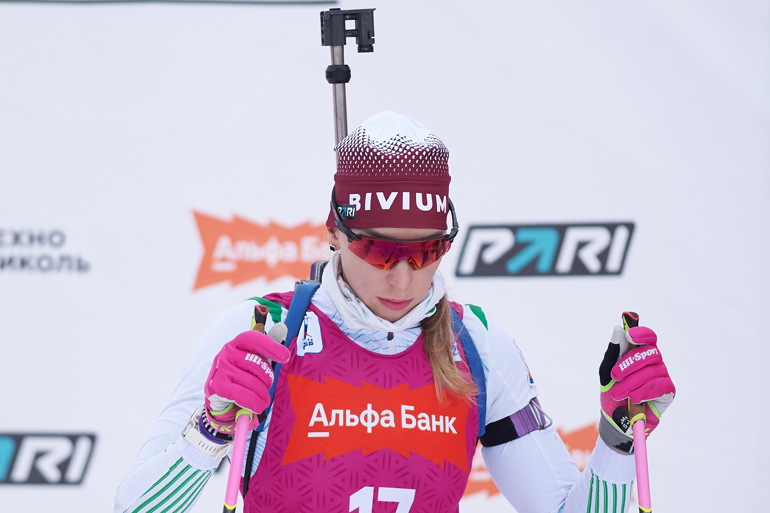 Биатлон. Чемпионат России — 2024/2025, 3-й этап, Ижевск. Ижевская винтовка. Спортивный репортажный фотограф в Ижевске Сергей Мерзляков