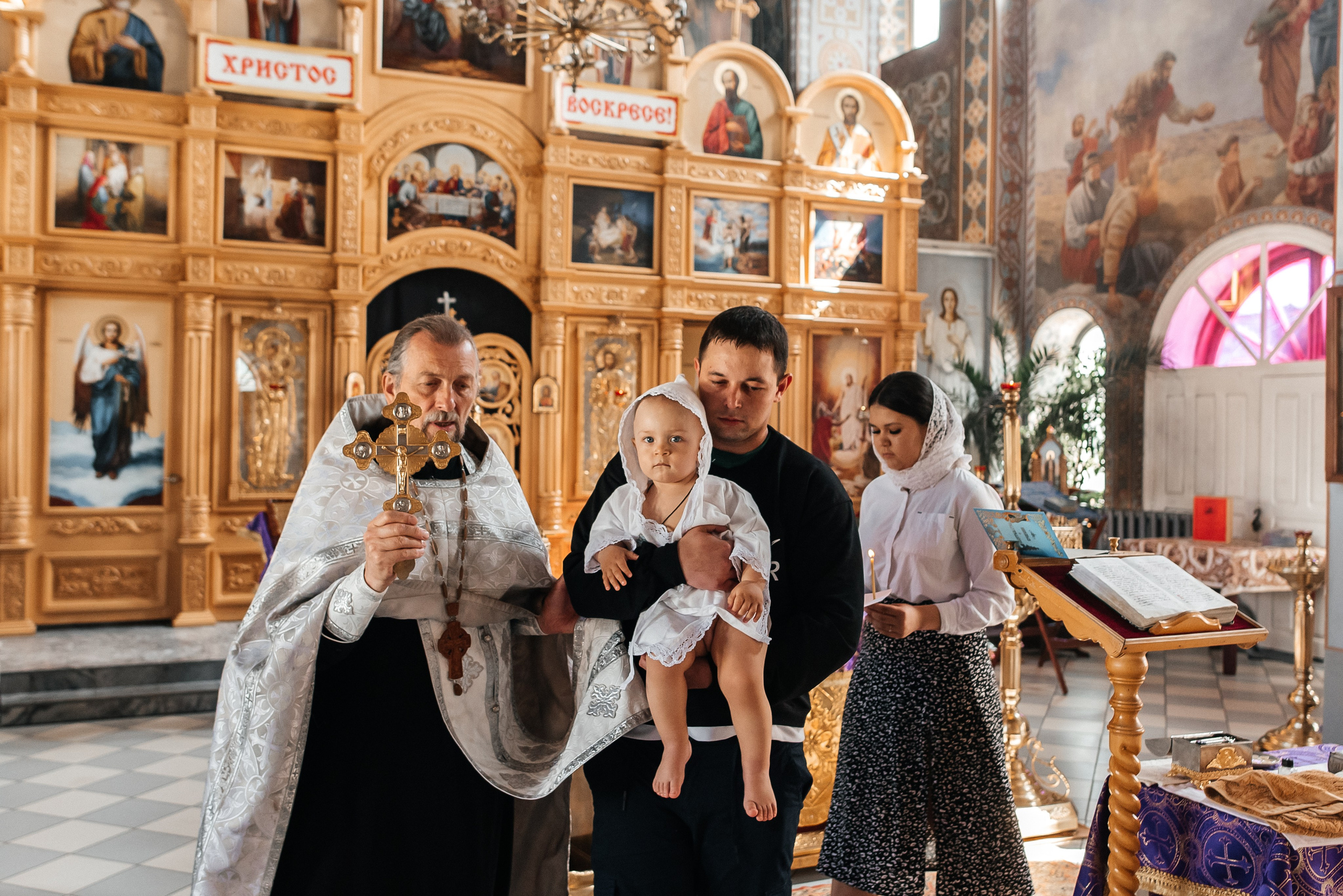 Крещение Матвея. Детский и семейный фотограф выпускной альбом Приморско-Ахтарск