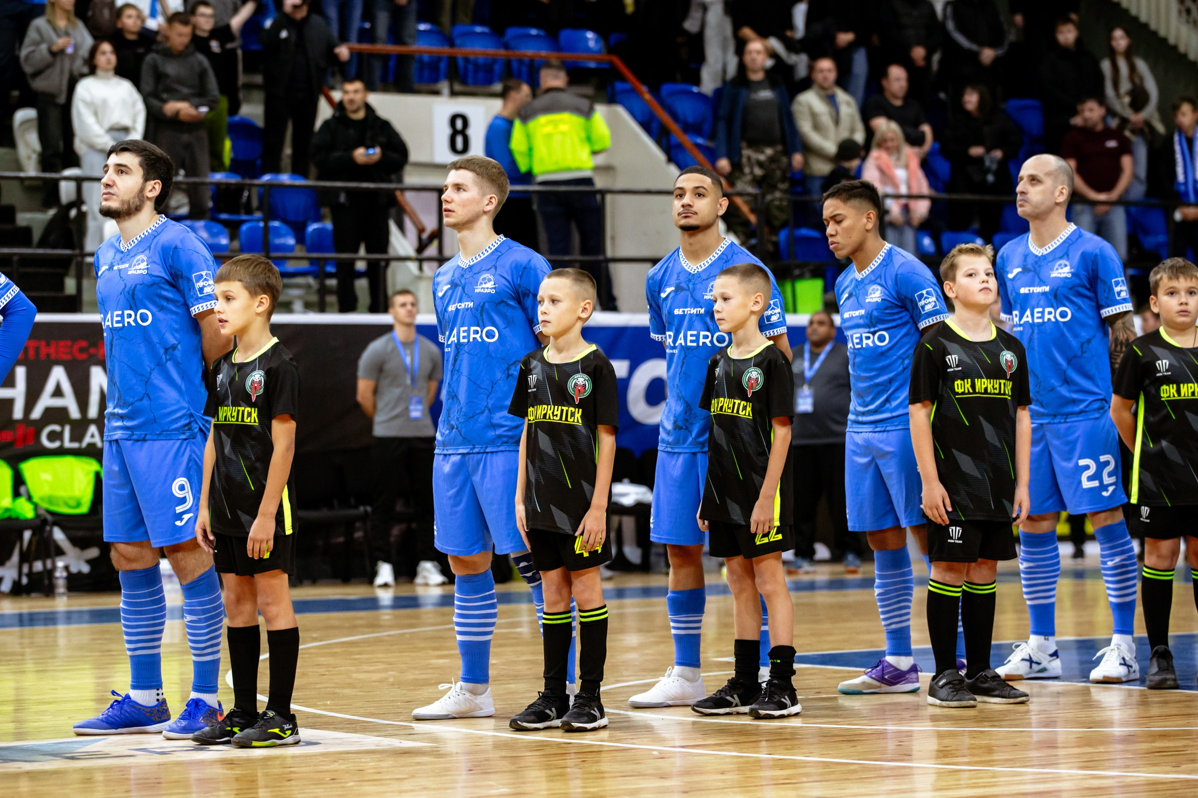 БЕТСИТИ Суперлига по футзалу | ИрАэро — Синара | 11.10.25. Фотограф в Иркутске Евгения Айвазова
