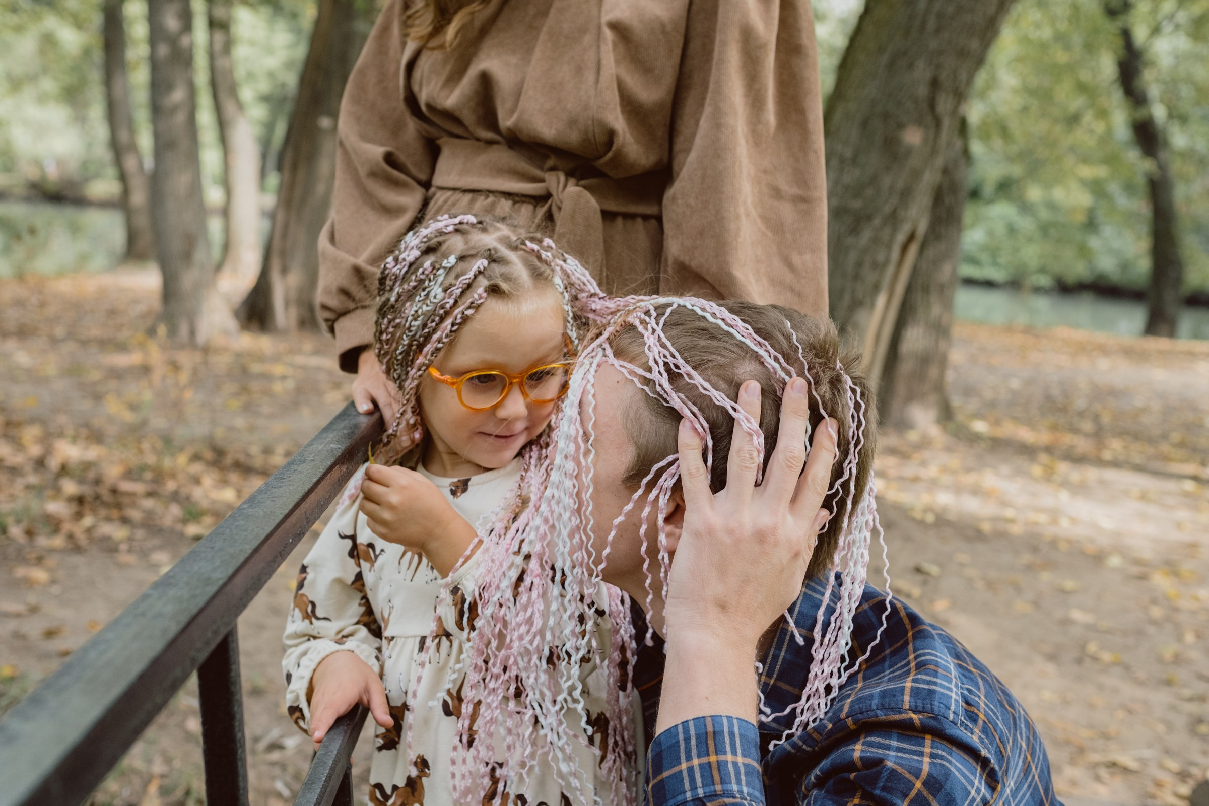 В парке. Свадебные и семейные фотографы в Москве Максим и Оксана Первомай