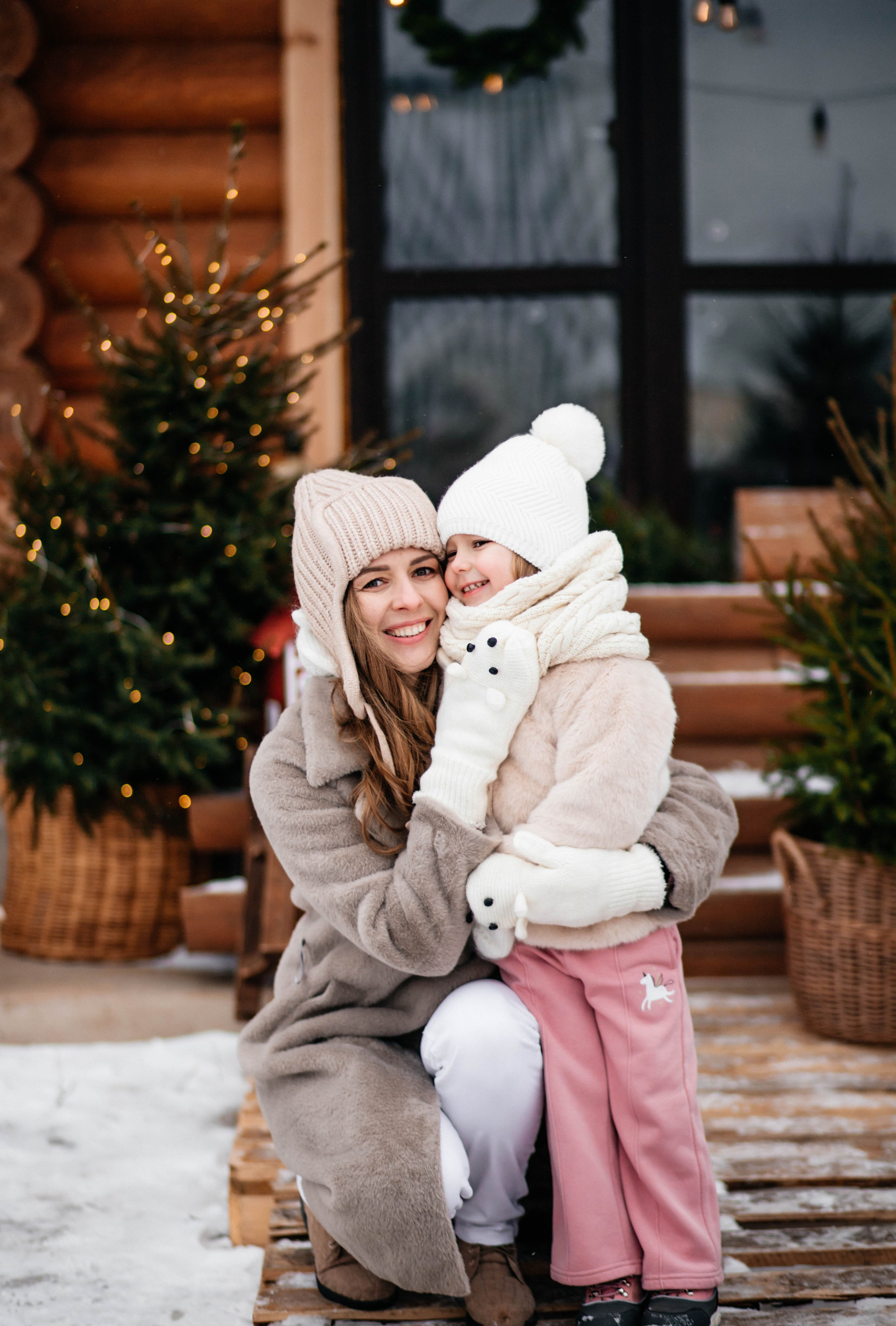 Зимнее мама+доча. Свадебный и семейный фотограф Витебск