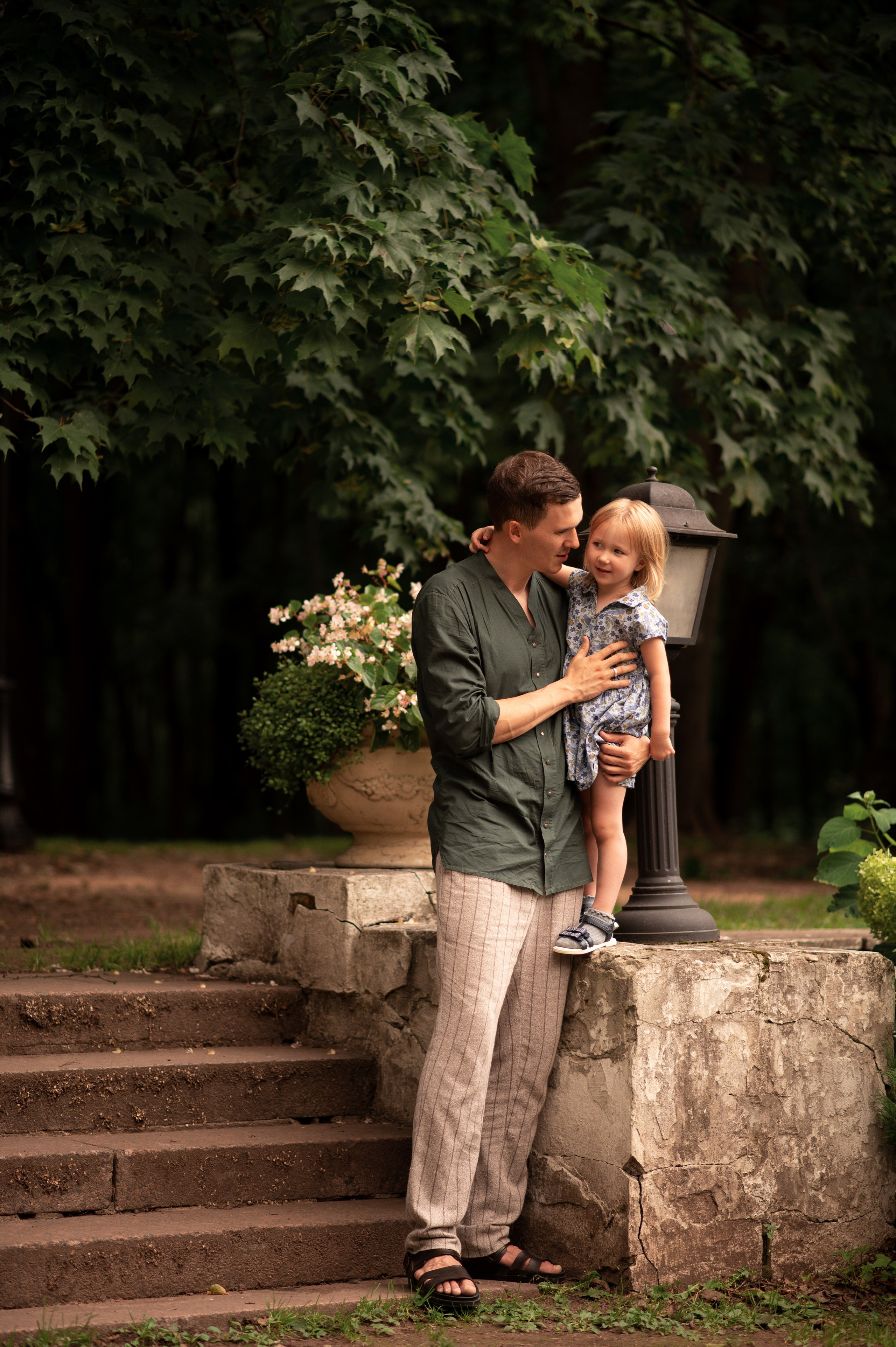 Семейная съемка на природе. Семейный и детский фотограф в Москве Анна Оськина