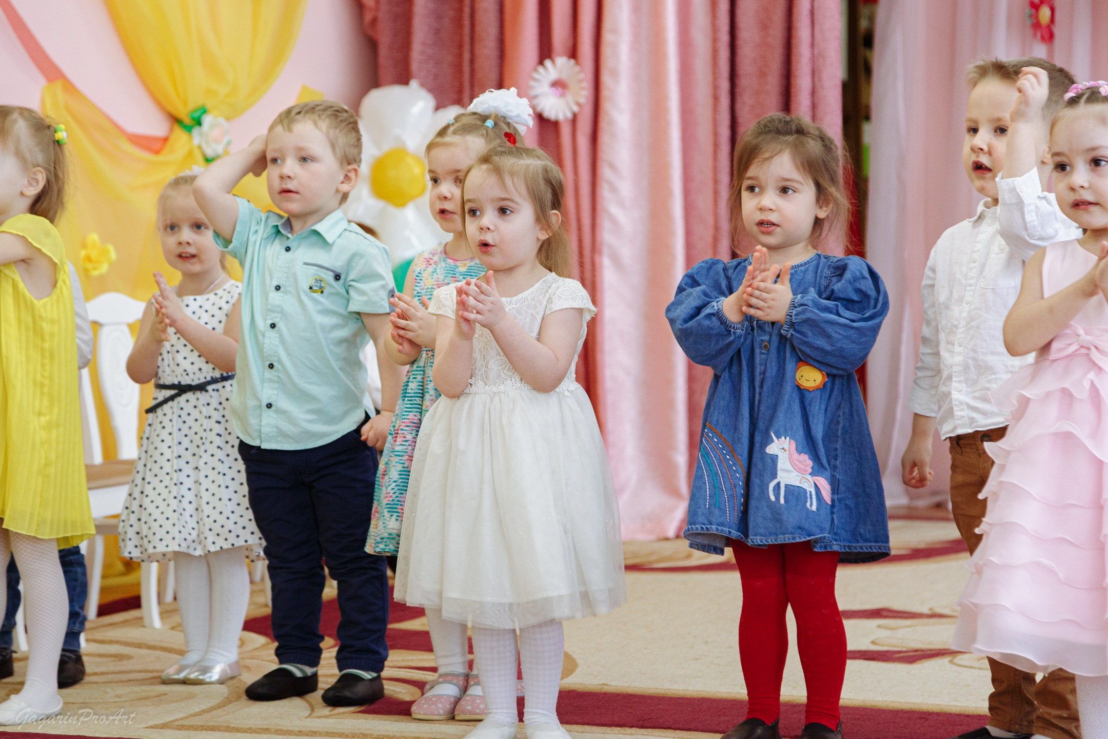 Репортаж в саду на утренник. GagarinProArt