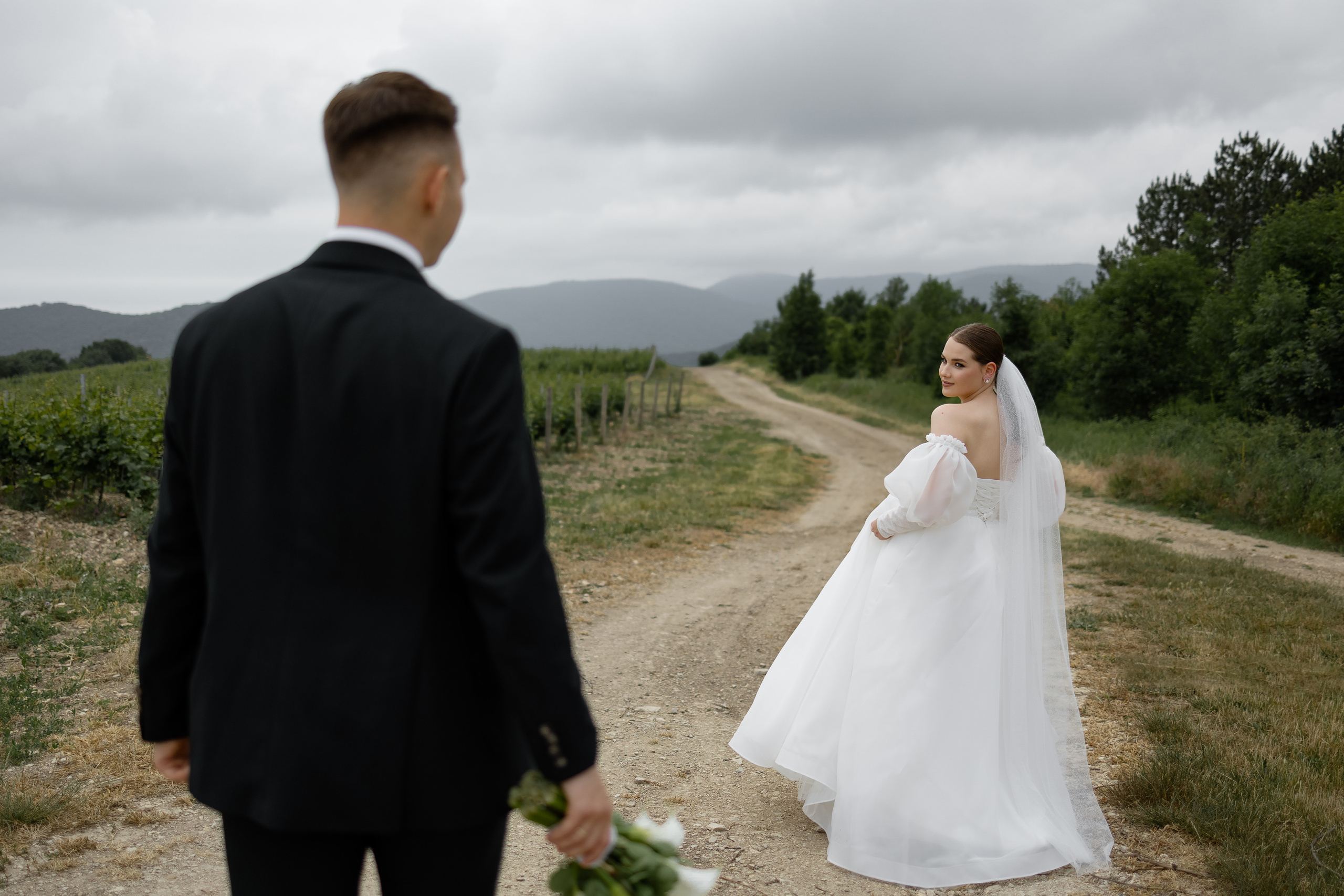 Свадебная прогулка Даниэль и Анастасия. Свадебный и семейный фотограф Стампель Анастасия г. Новороссийск
