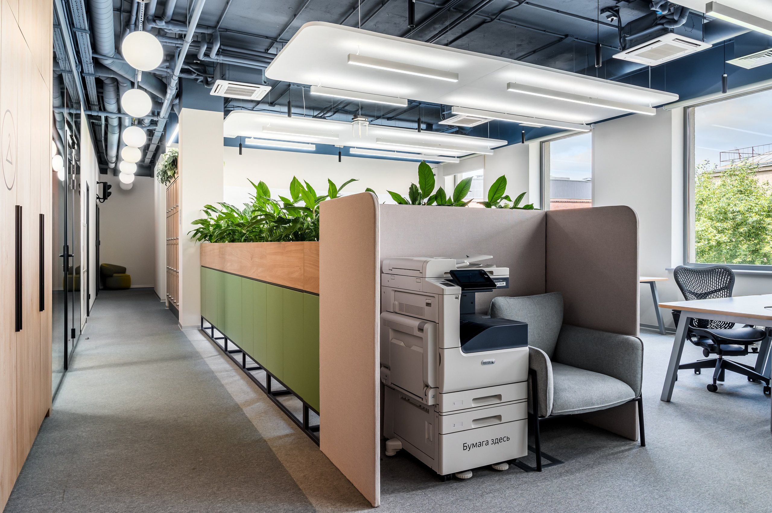 Офис компании Yandex. Интерьерный Фотограф Москва Криста FLY Труфанова