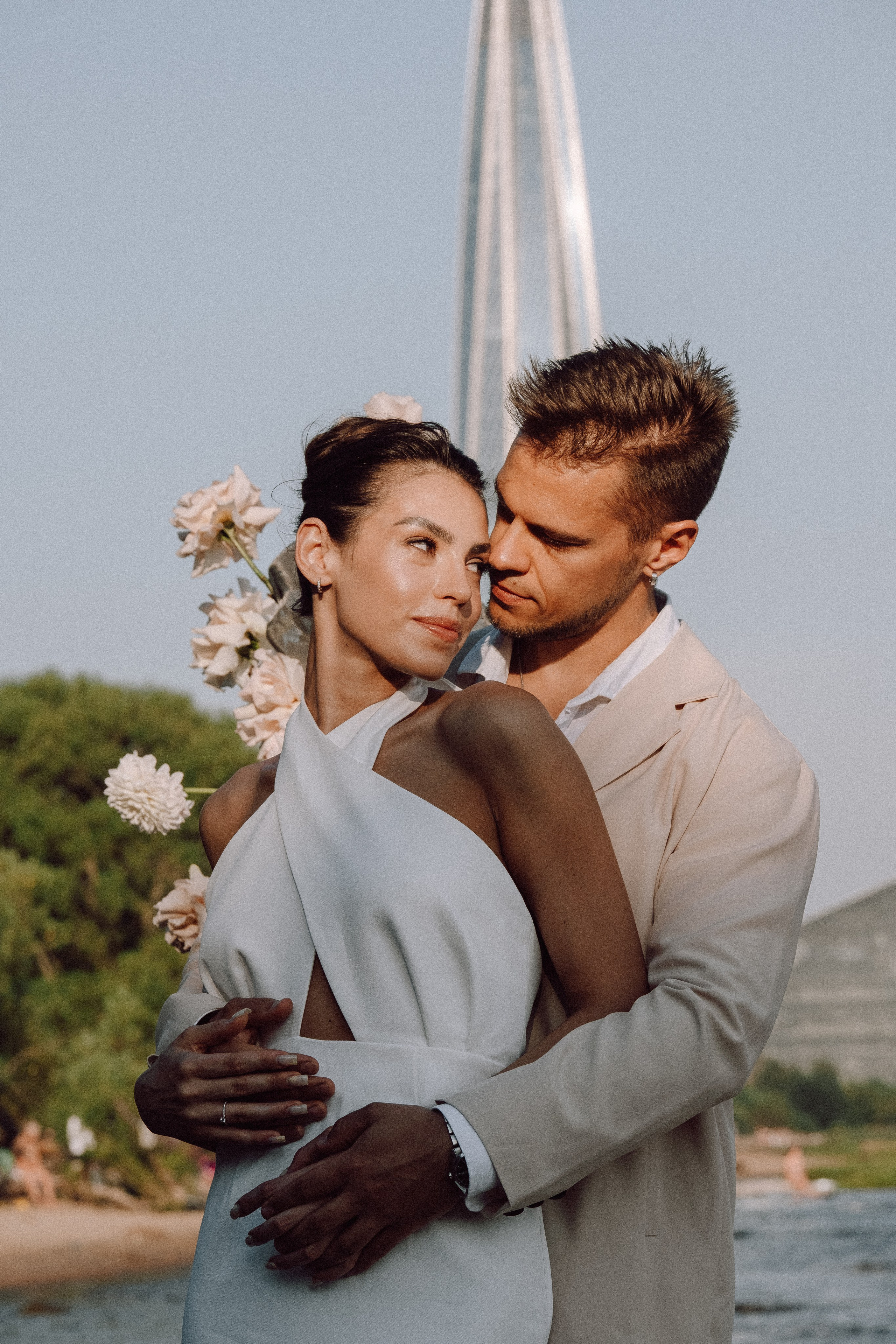 СВАДЕБНАЯ ФОТОСЕССИЯ ВЫЕЗДНОЙ ЦЕРЕМОНИИ (ФИНСКИЙ ЗАЛИВ). Профессиональный фотограф, Санкт-Петербург — Виктория Богомолова