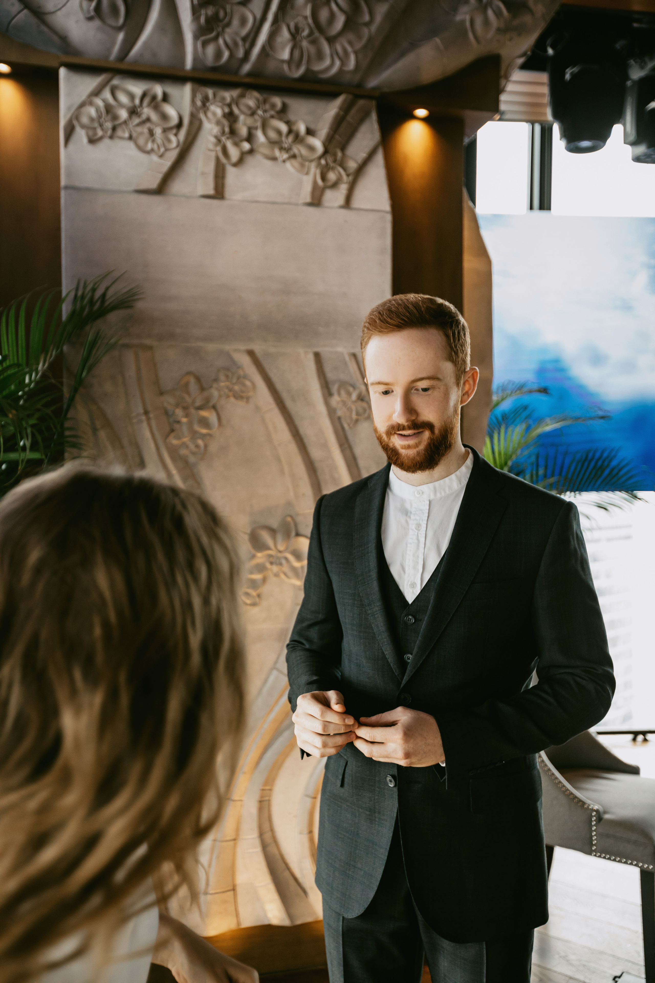 Регистрация брака в ресторане Birds. Москва Сити башня «Око». Krumstudio фото, видео по Москве и МО