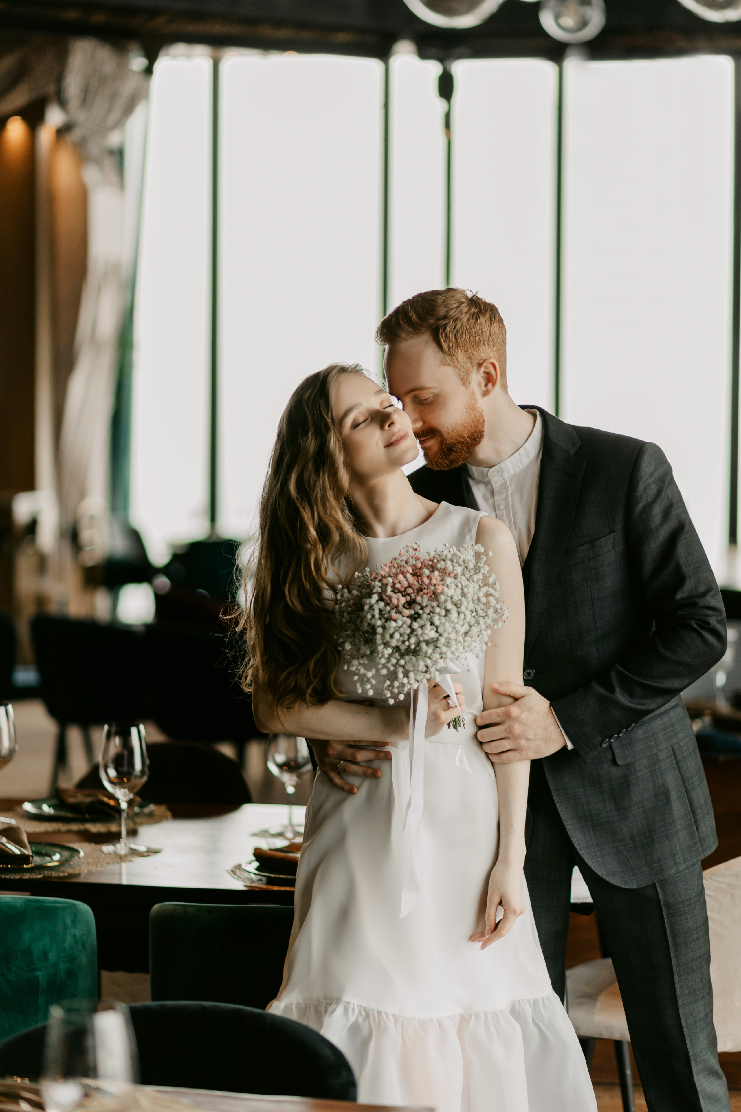 Регистрация брака в ресторане Birds. Москва Сити башня «Око». Krumstudio фото, видео по Москве и МО