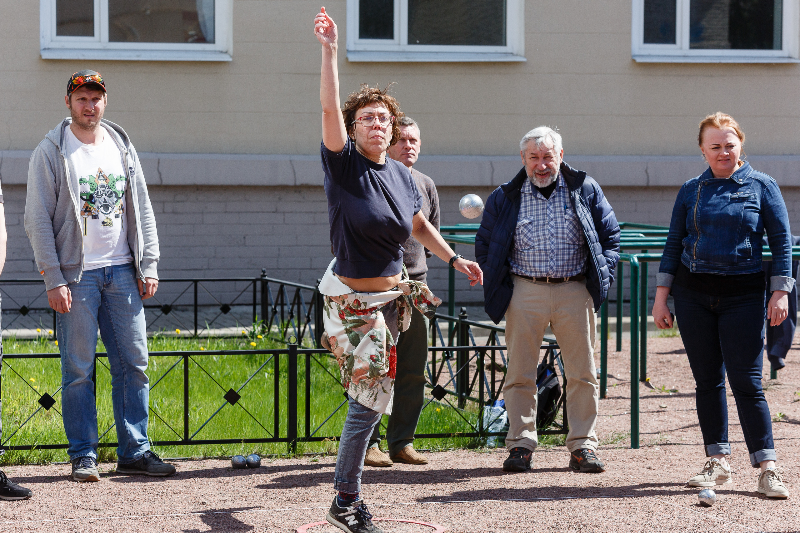 Фотосъёмка спартакиады, в честь профессионального праздника.