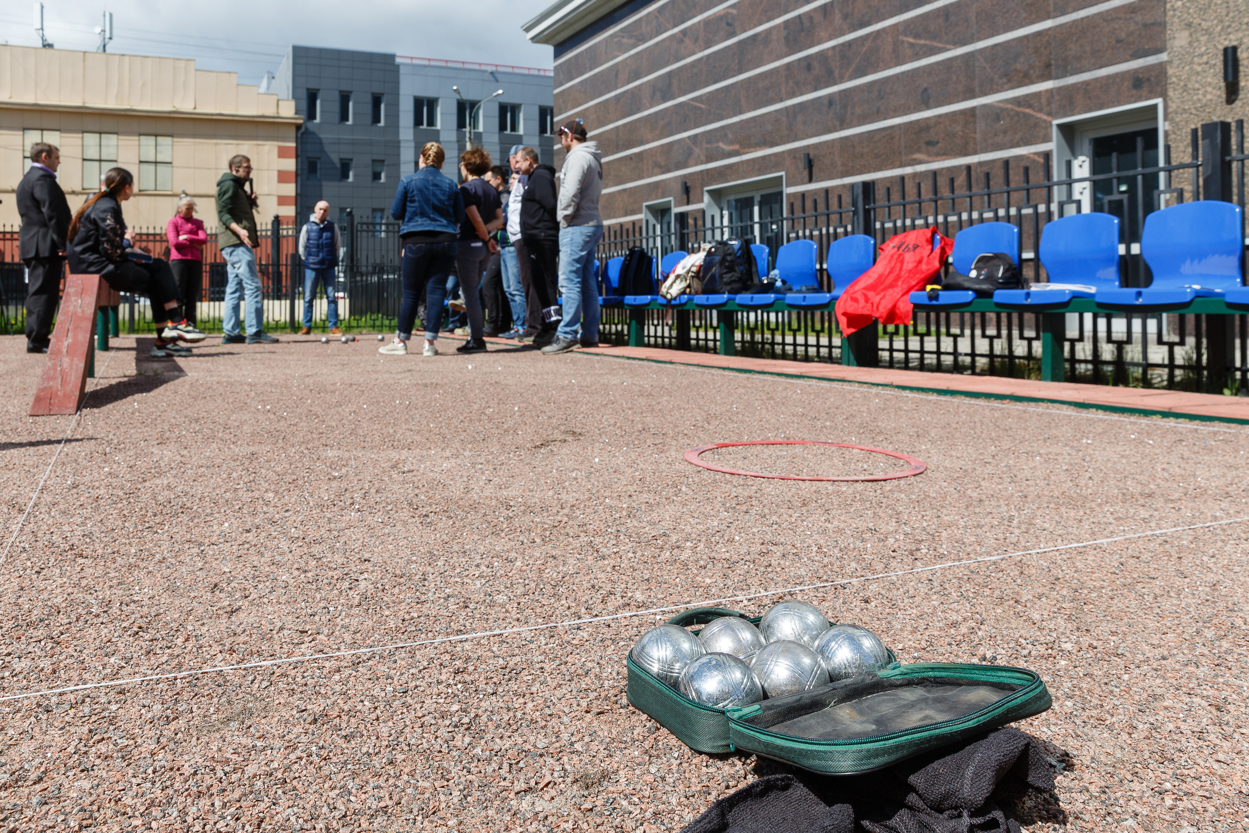 Фотосъёмка спартакиады, в честь профессионального праздника.
