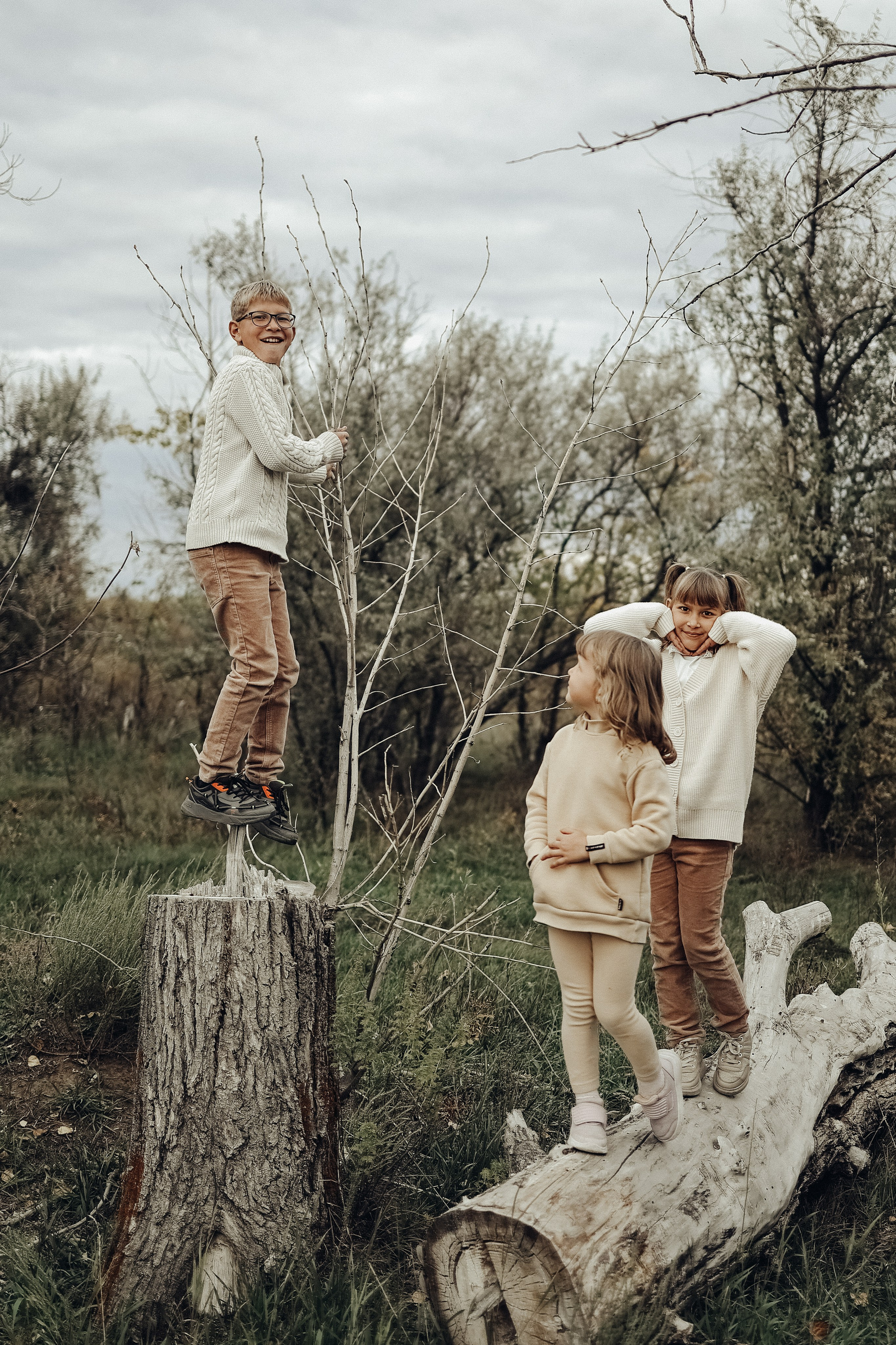 Семейная прогулочная съёмка. Фотограф в Астане Элина Багинская