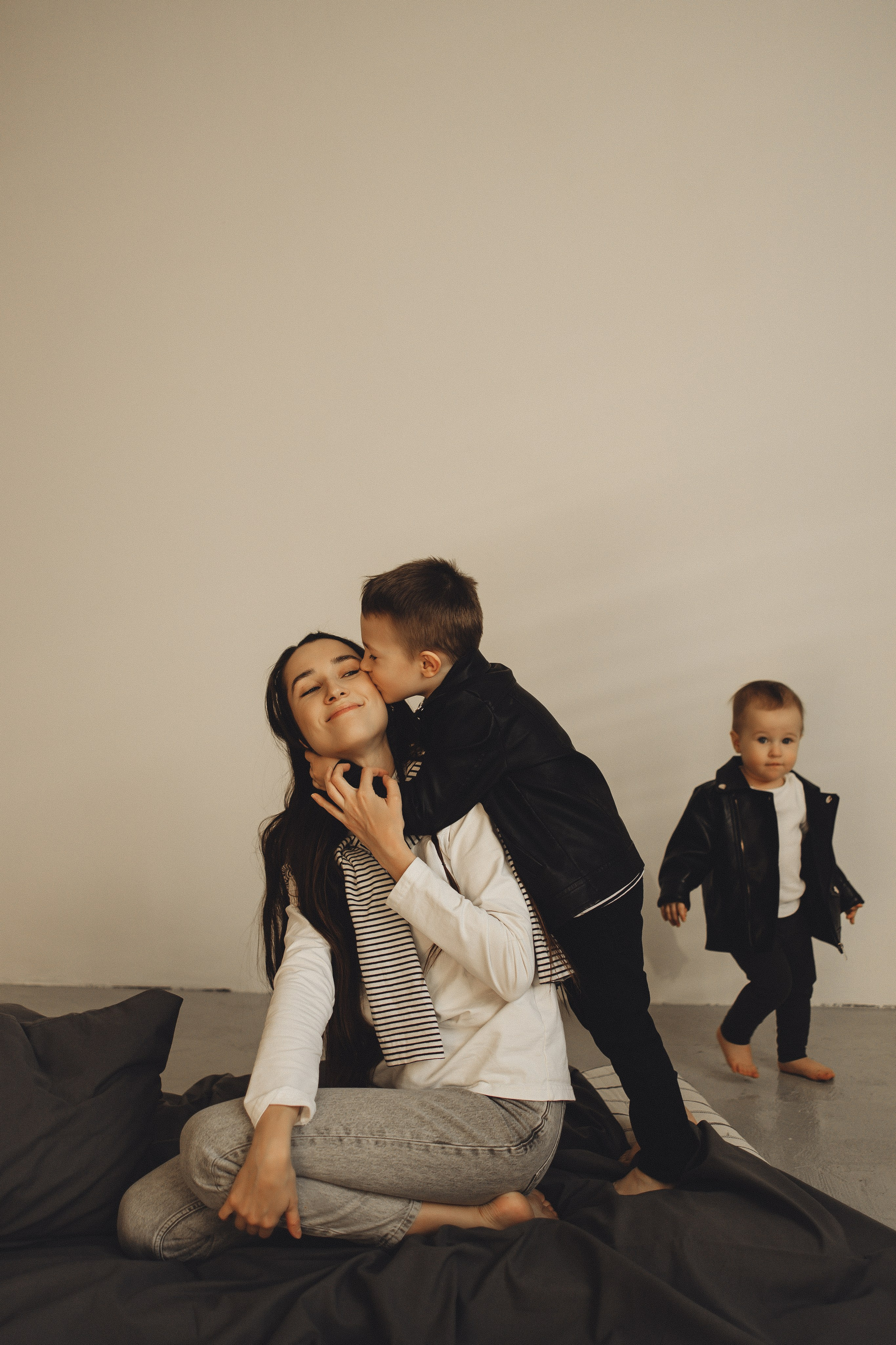 Семейная история в студии. Семейный и детский фотограф, таганрог, ростов-на-дону