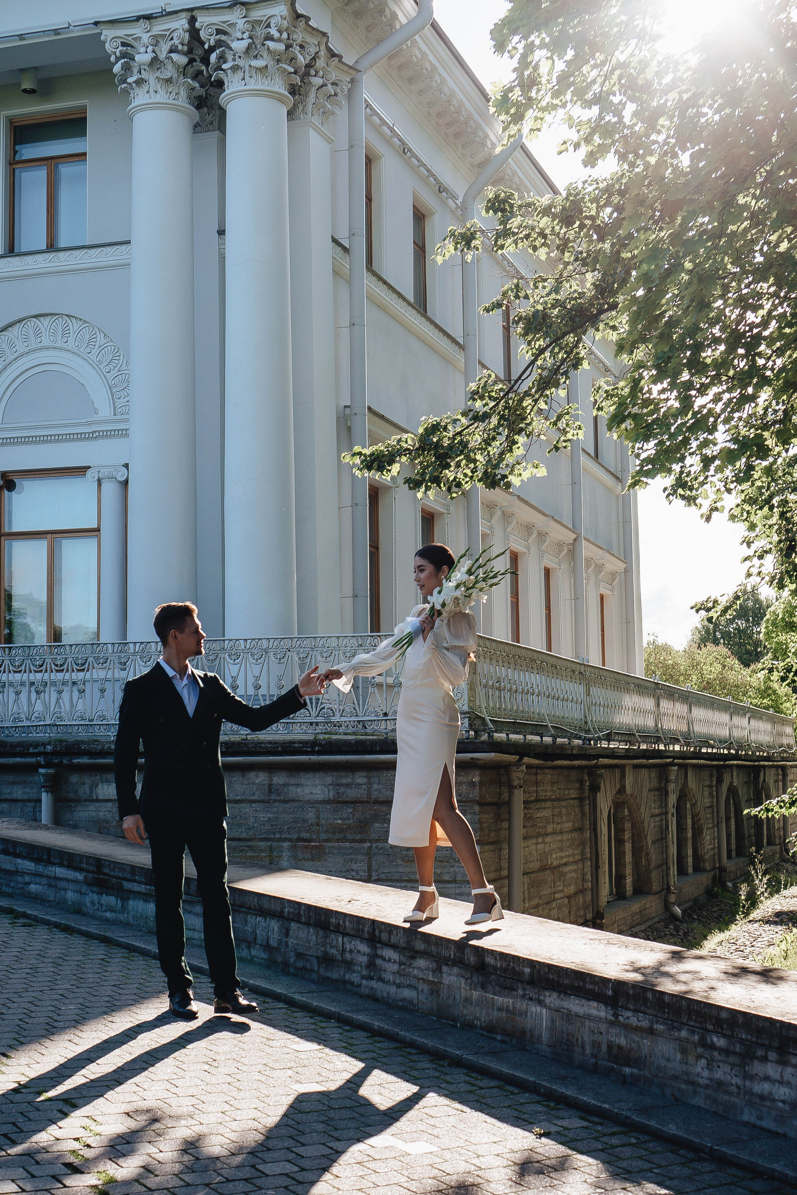 СВАДЕБНАЯ СЬЕМКА НА РАССВЕТЕ НА ЕЛАГИНОМ ОСТОРОВЕ. Профессиональный фотограф, Санкт-Петербург — Виктория Богомолова