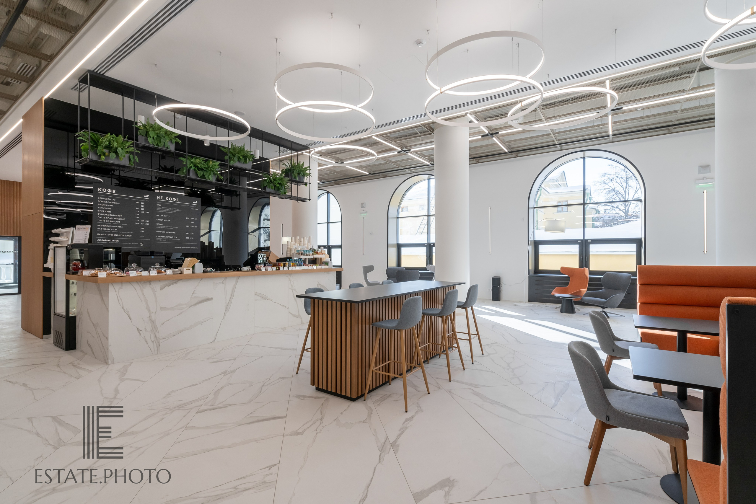 Кафе и рестораны. Интерьерный фотограф Москва Татьяна Казакова