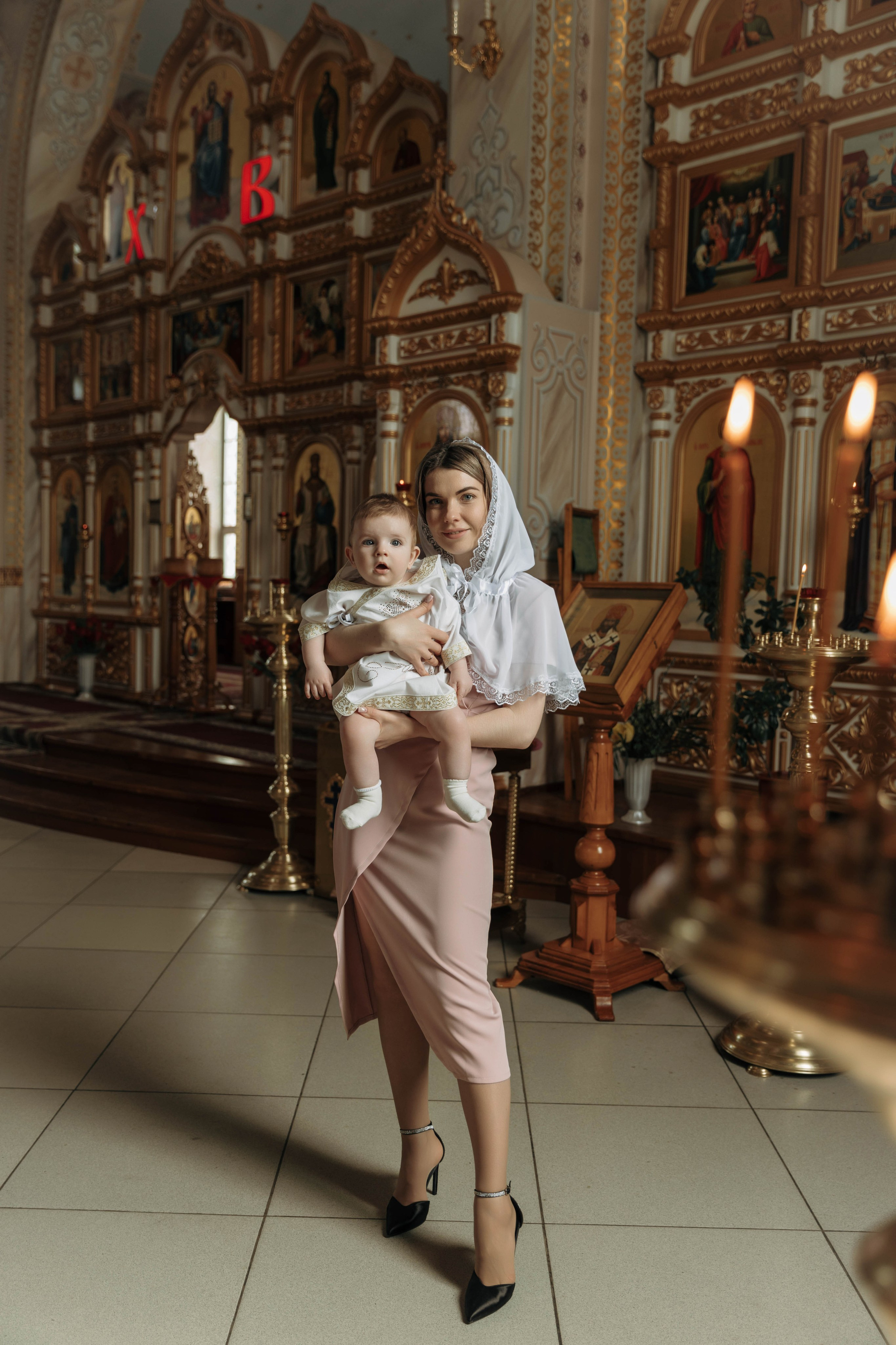 Таинство Крещения Даниила. Фотограф Сальск Катерина