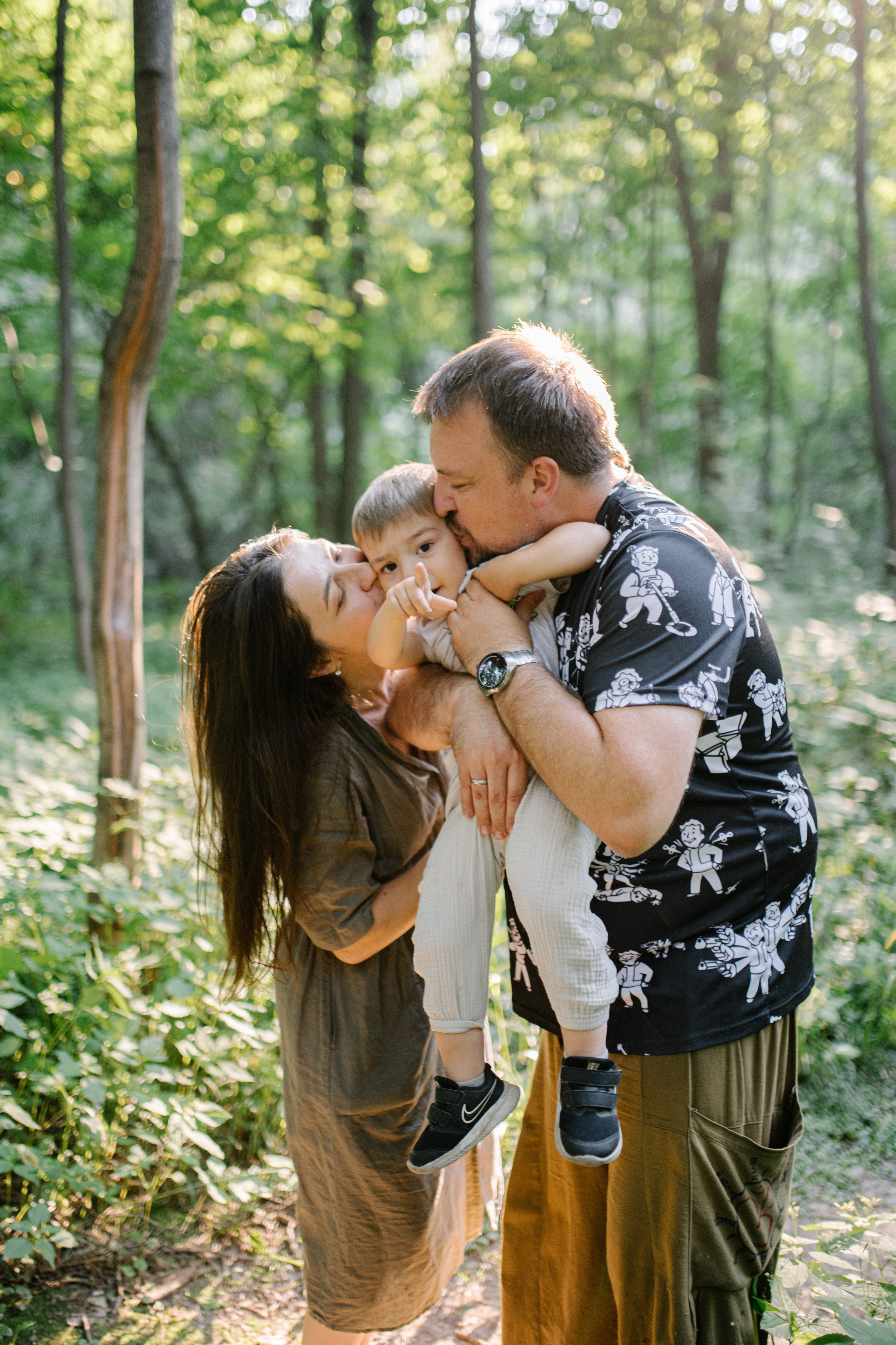 Лев, Аня и Артем. Семейный и портретный фотограф в Москве Анастасия Бабак