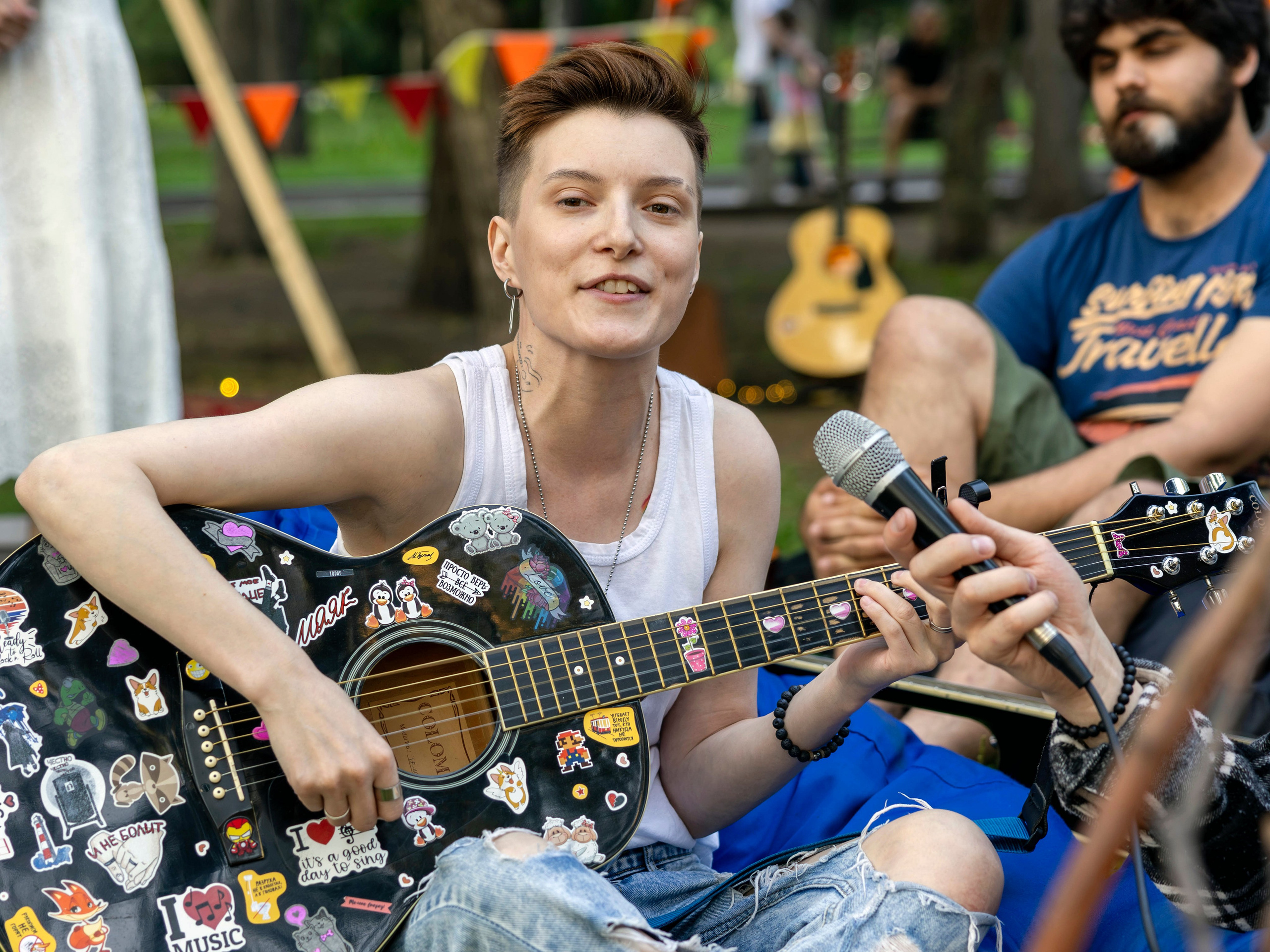 Гитарник на свежем воздухе. Bertran Ordo