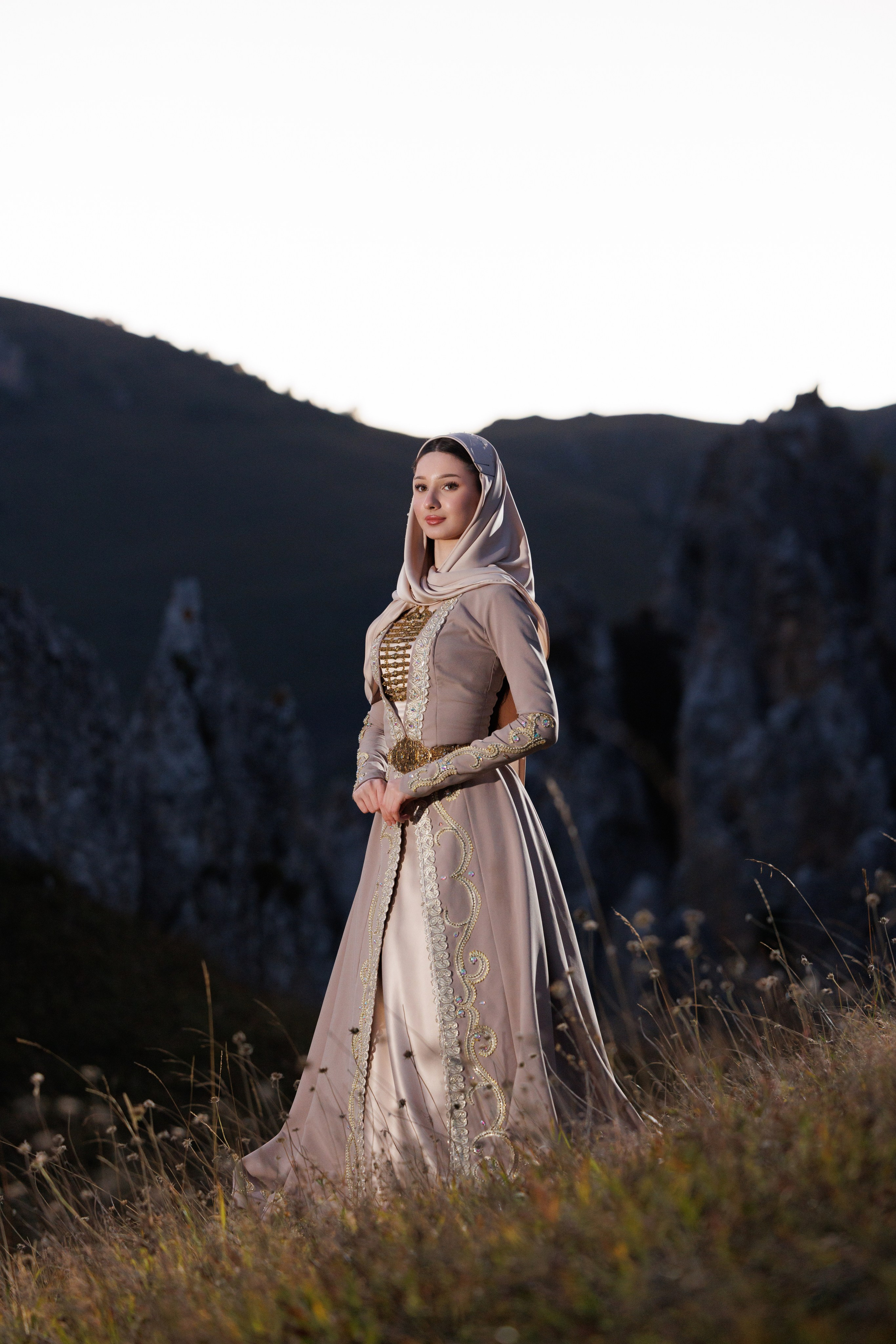 Фотосессия в Галанчоже с Анжелиной Дудаевой. Taysumoff