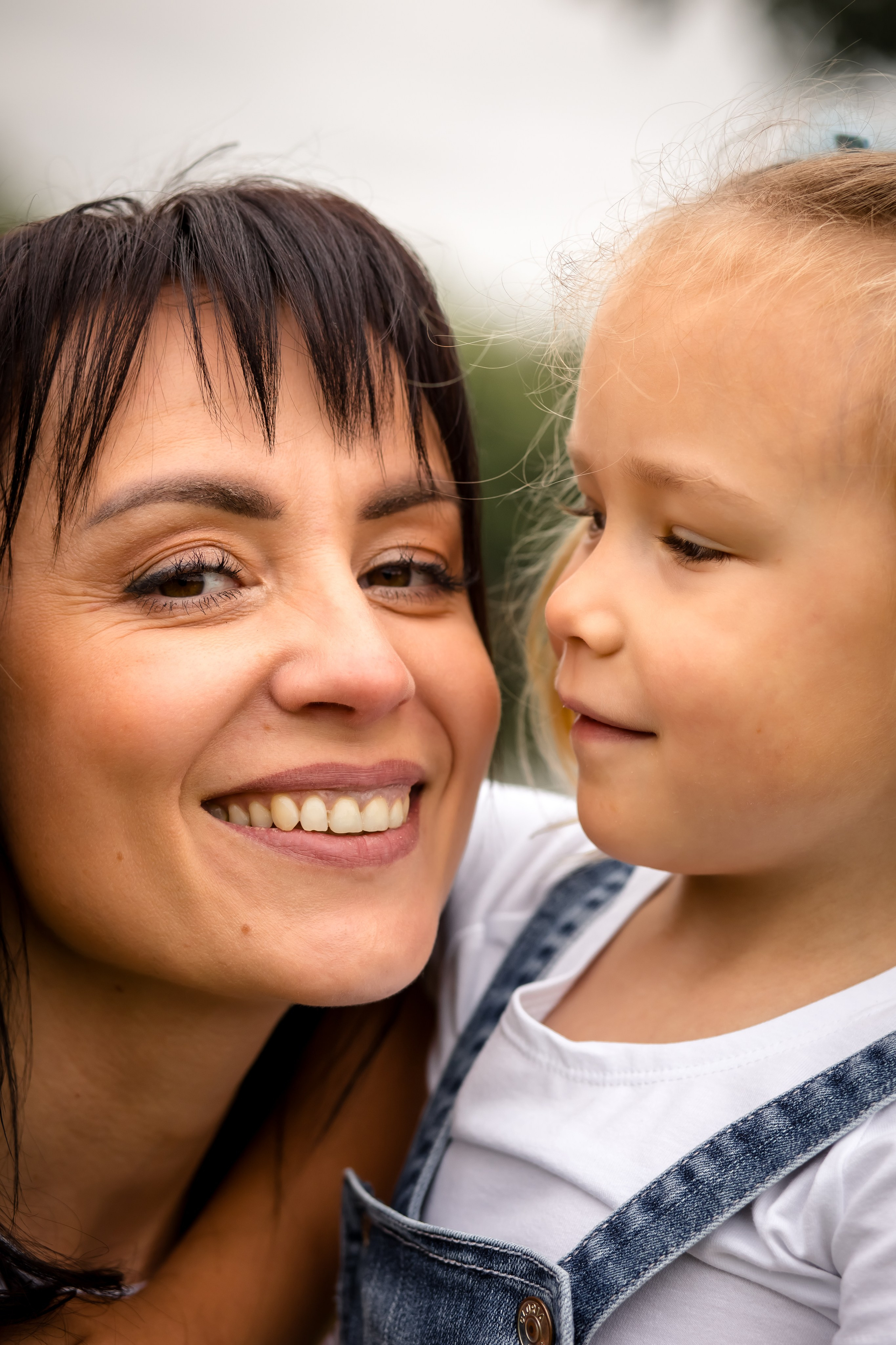 Катя с детками