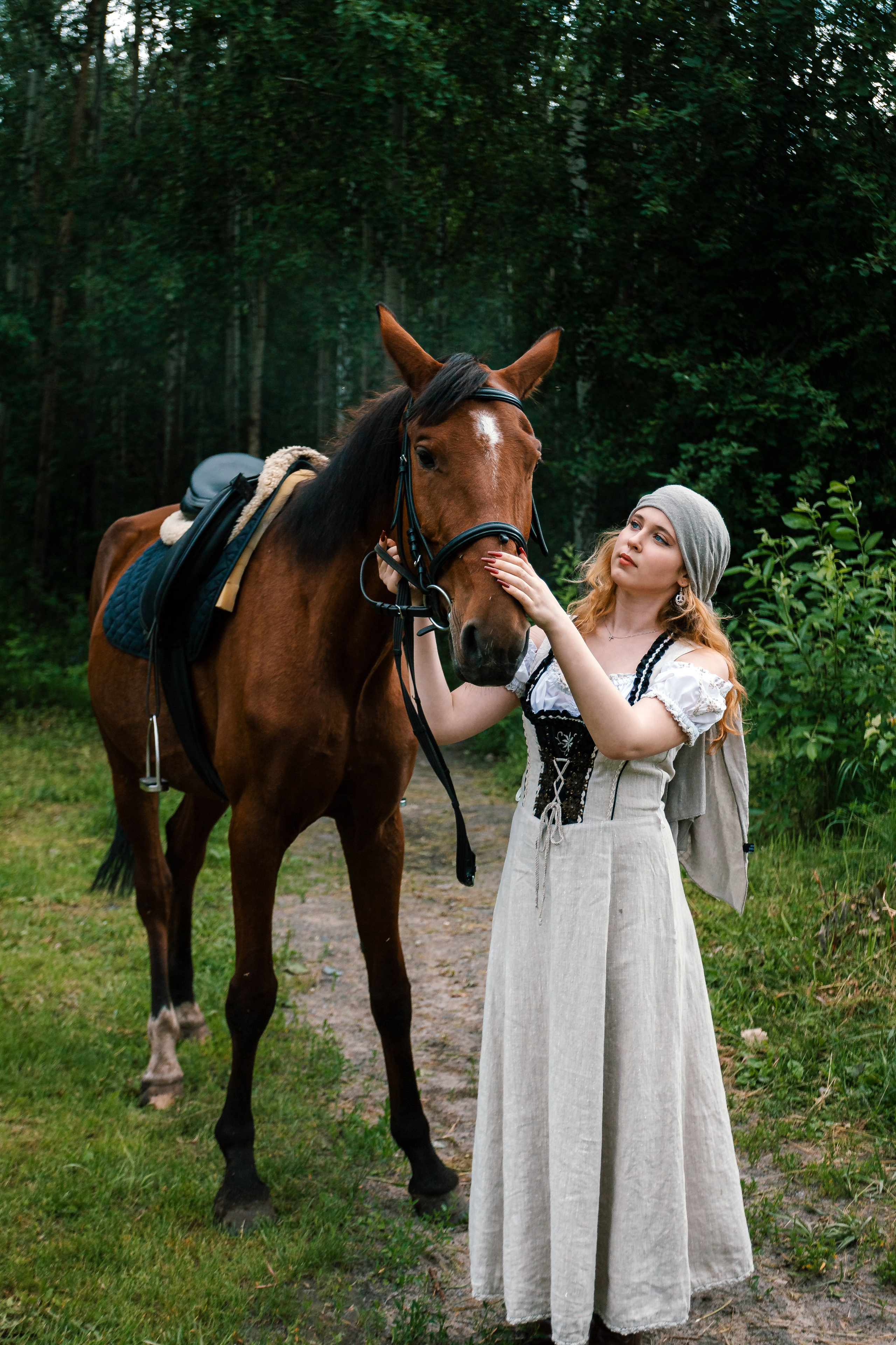 Ранчо с лошадью. Семейный и художественный фотограф в Тюмени Юлия Логинова
