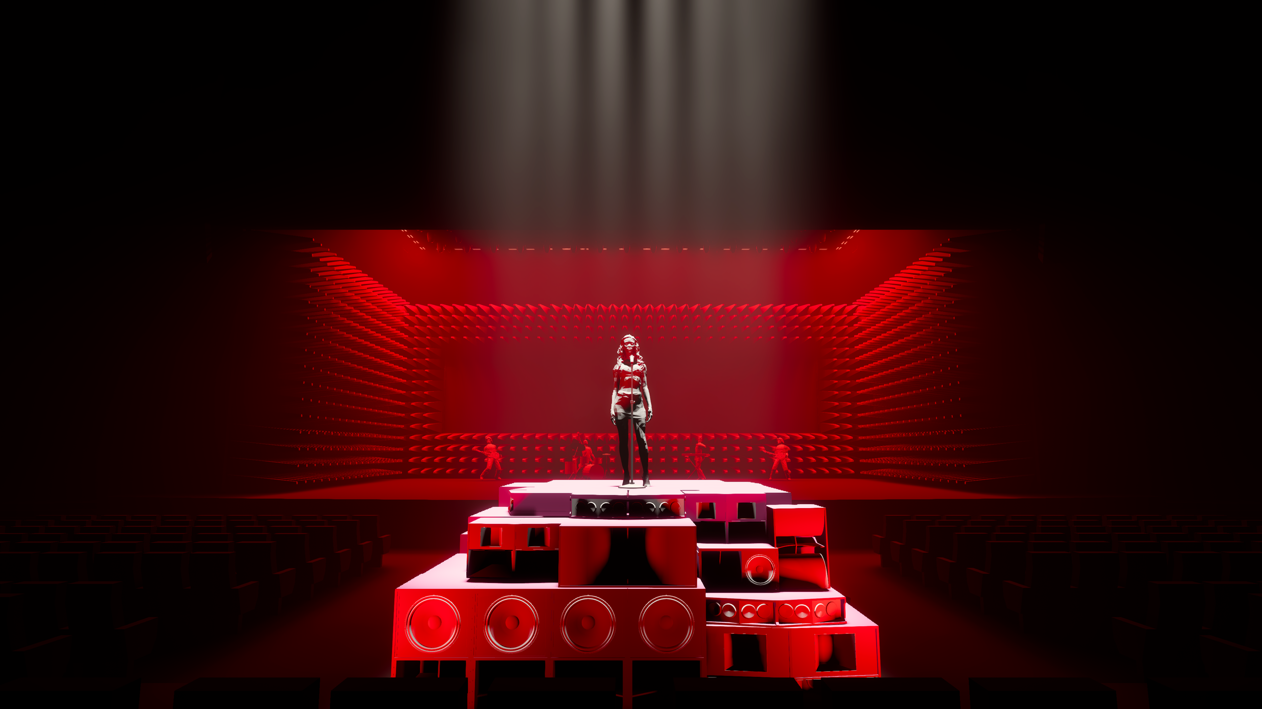 SOUNDPROOF STAGE. OOPS