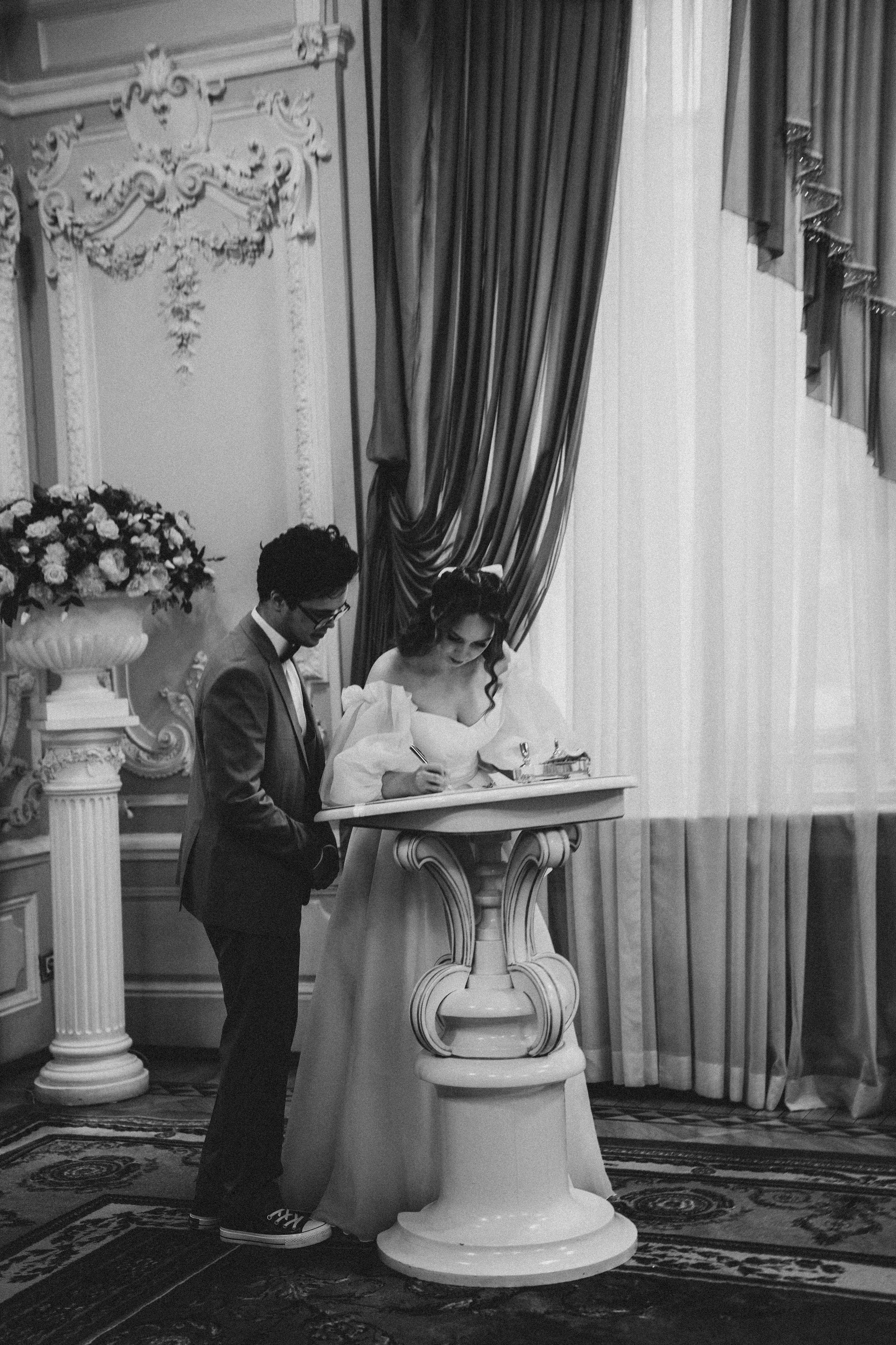 СВАДЕБНАЯ ВО ВТОРОМ ДВОРЦЕ И ПРОГУЛКА В ТАВРИЧЕСКОМ САДУ ЧБ. Профессиональный фотограф, Санкт-Петербург — Виктория Богомолова