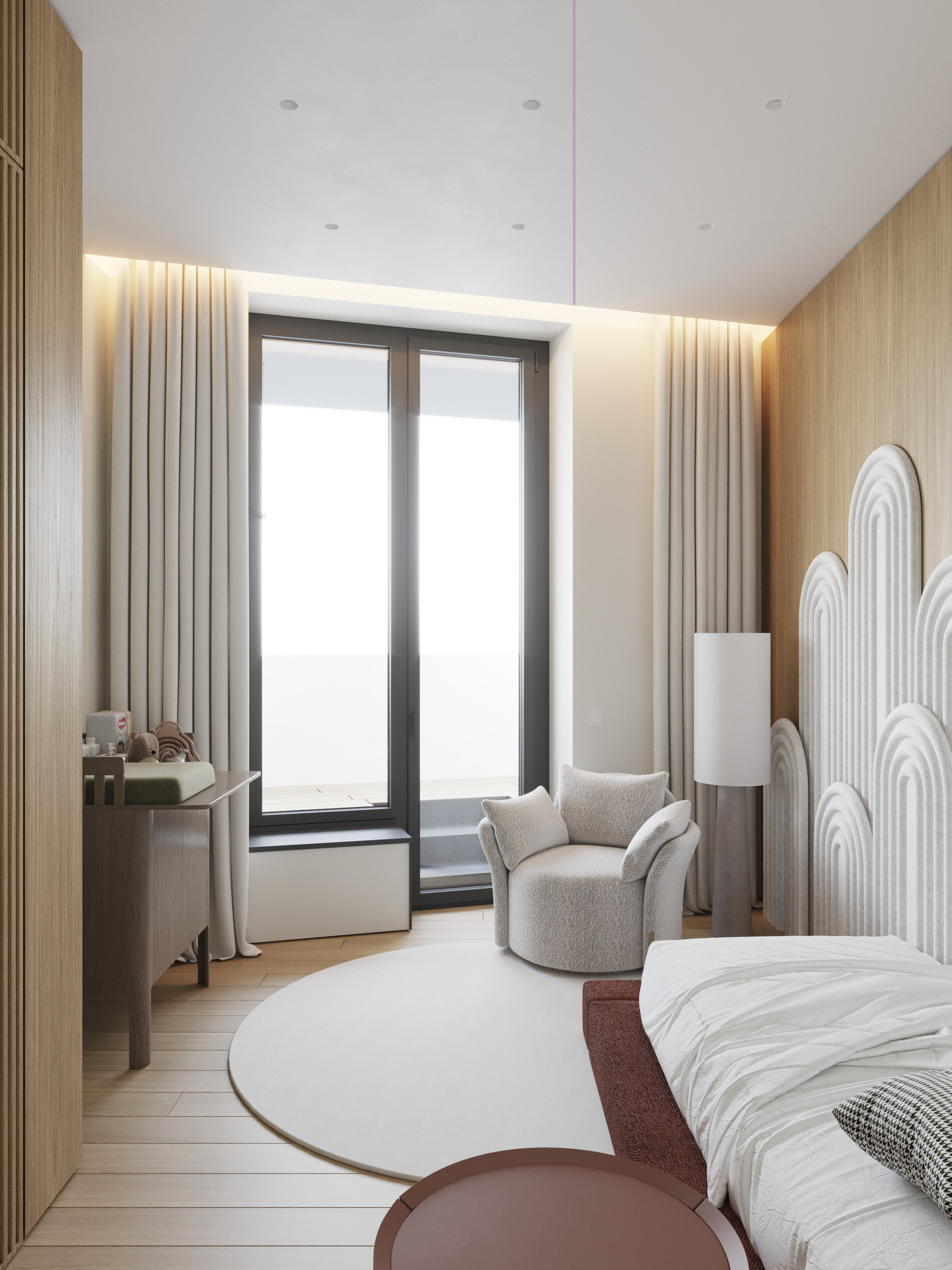 Квартира в ЖК Foriver. Архитектурные интерьеры