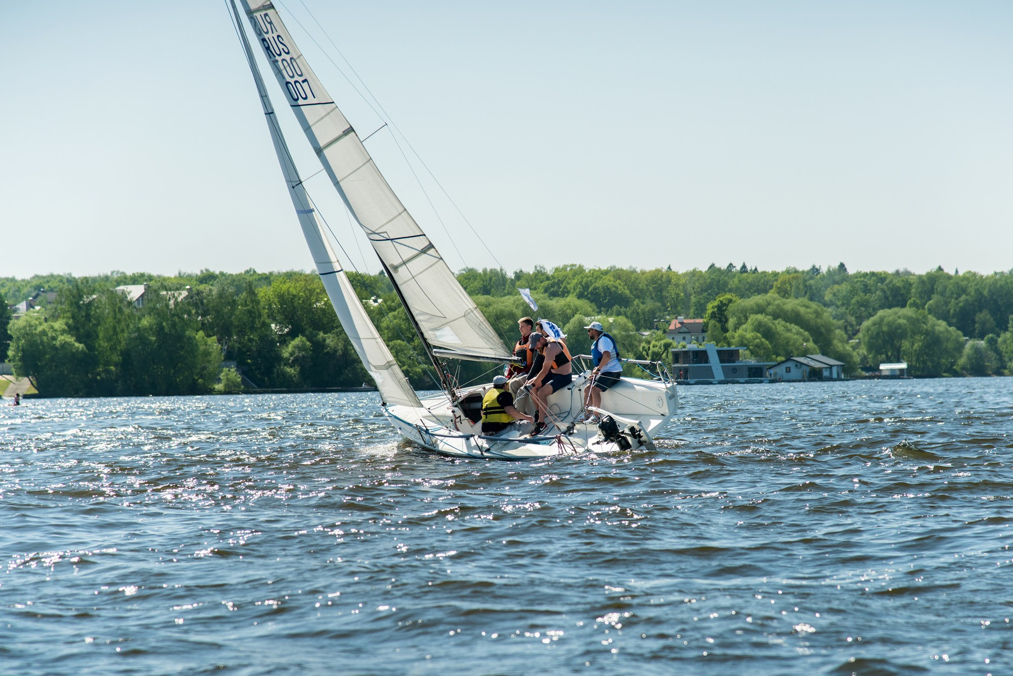 Парусная регата. Anzhina1.wfolio.pro