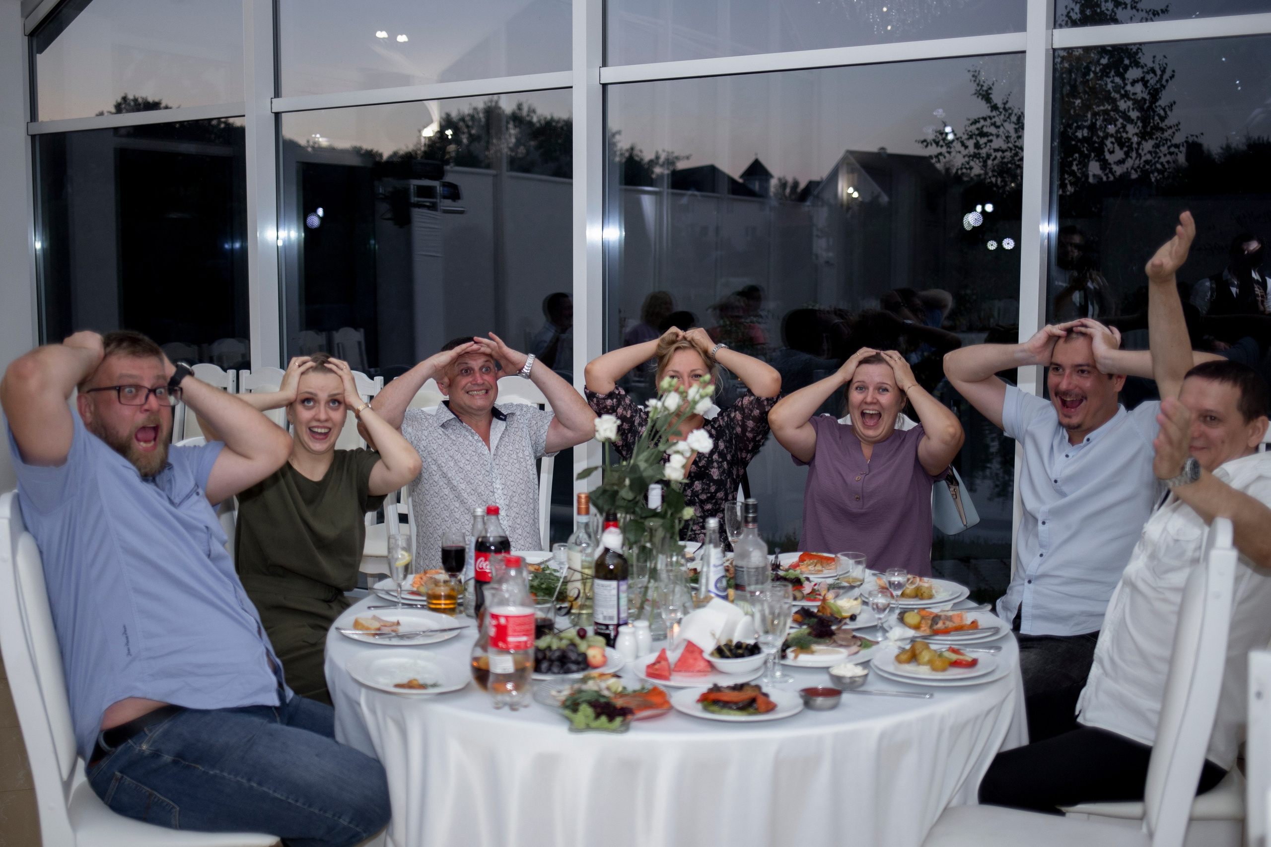 Репортаж свадебного вечера. Свадебный фотограф Александра Попова