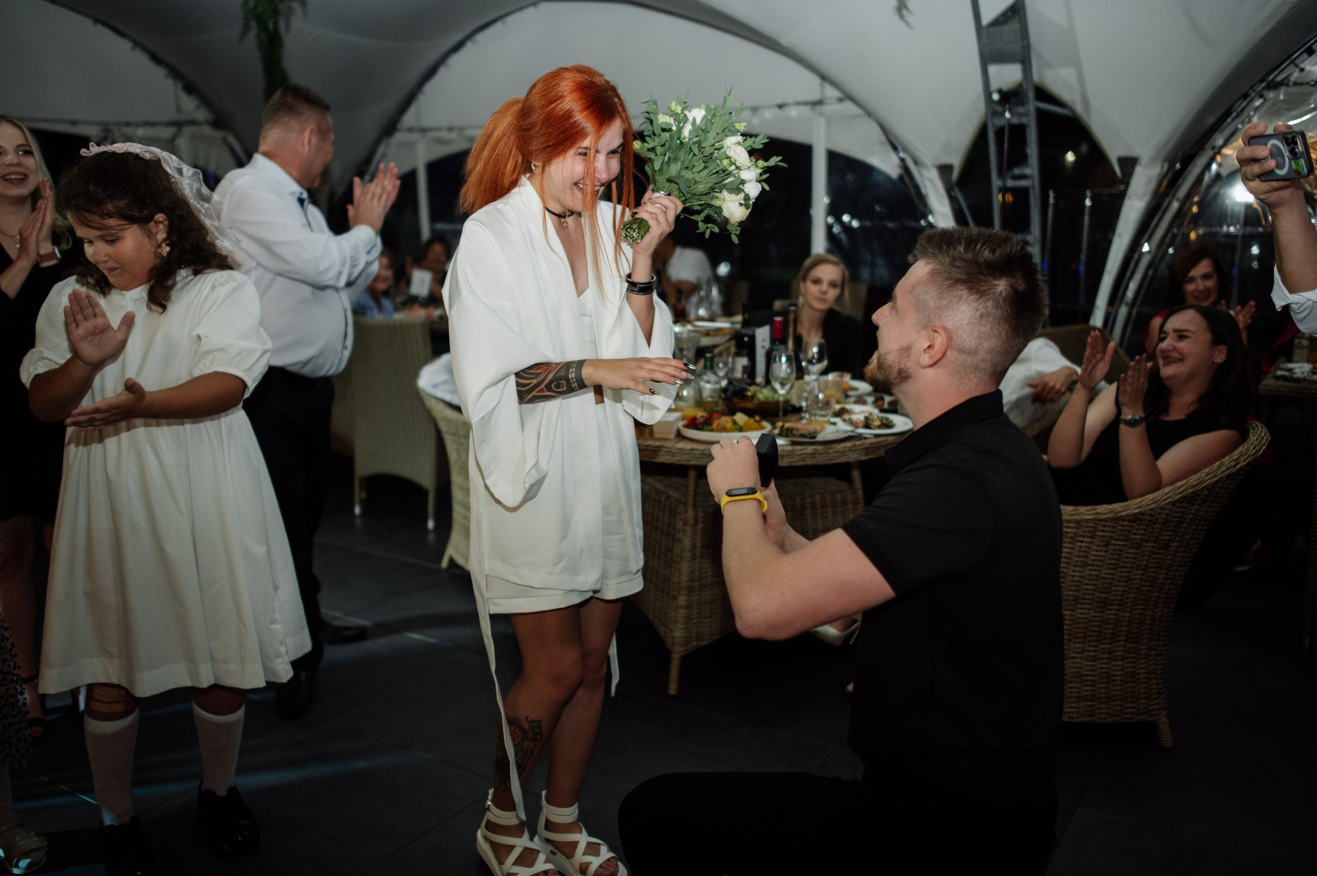 Свадебная фотосессия в Брянске, ресторан «Инжир». Свадебный и репортажный фотограф видеограф Брянск/Москва