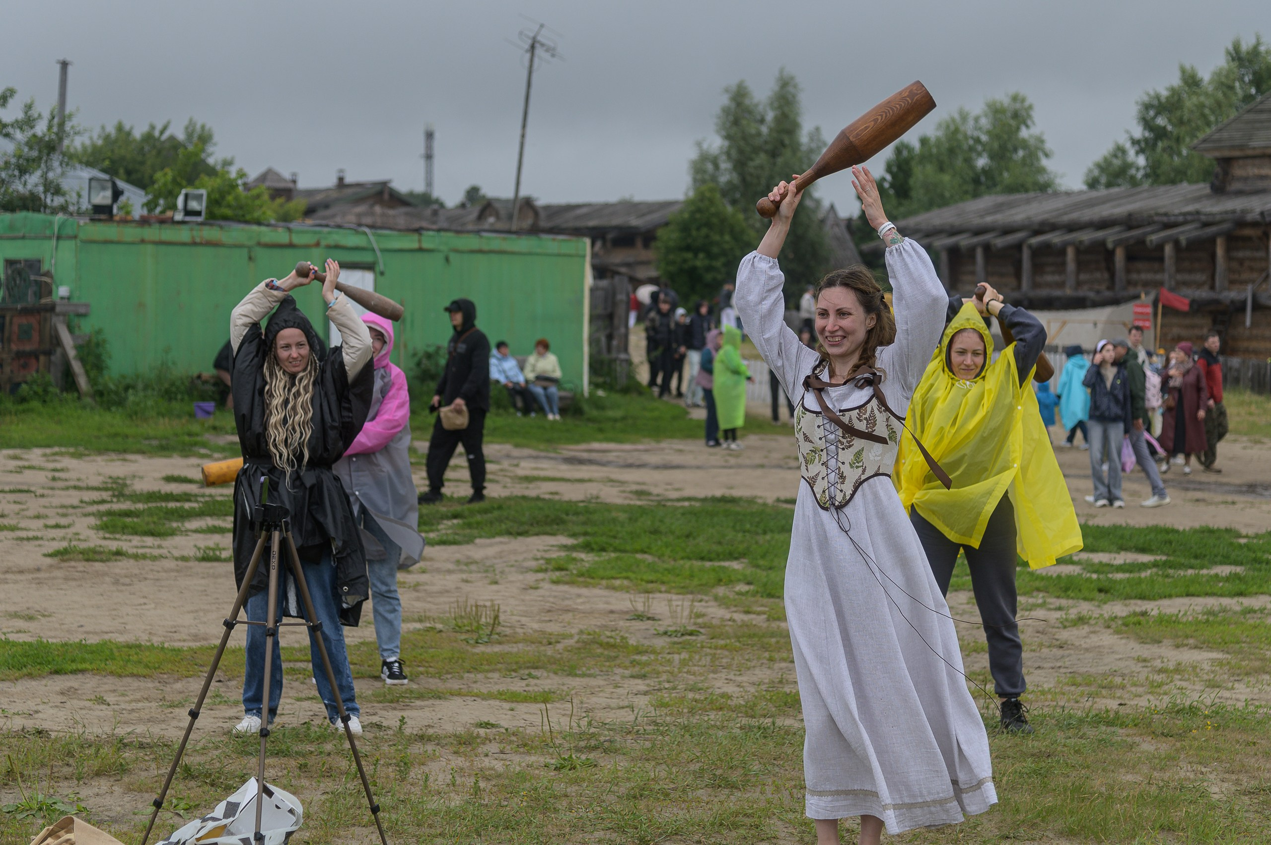 Мастер-класс сообщества «Думай булавой» на XVI фестивале исторической реконструкции «Абалакское поле», 2025 г. Фотограф в Тюмени Александр Григоров
