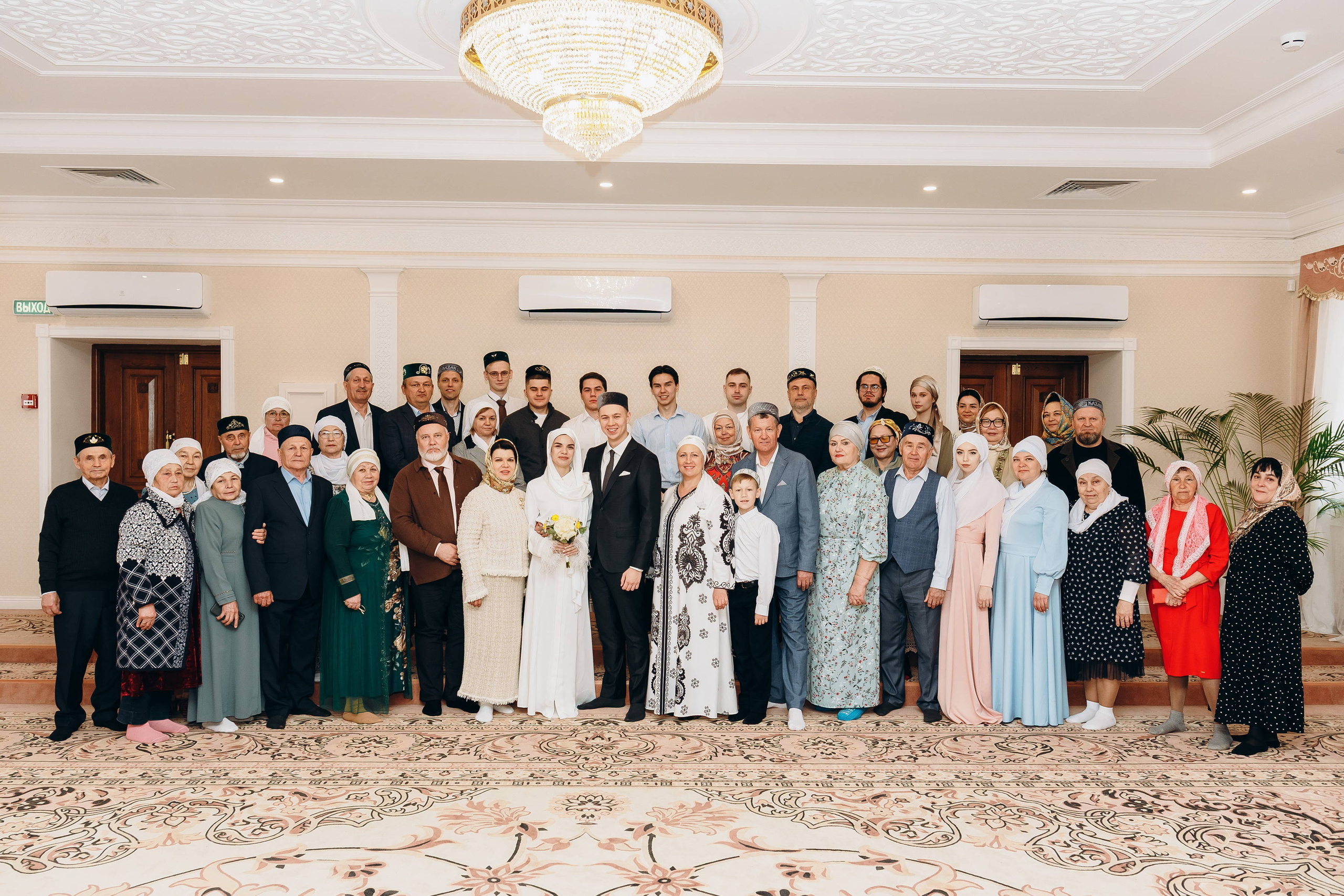 никах в мечети Марджани