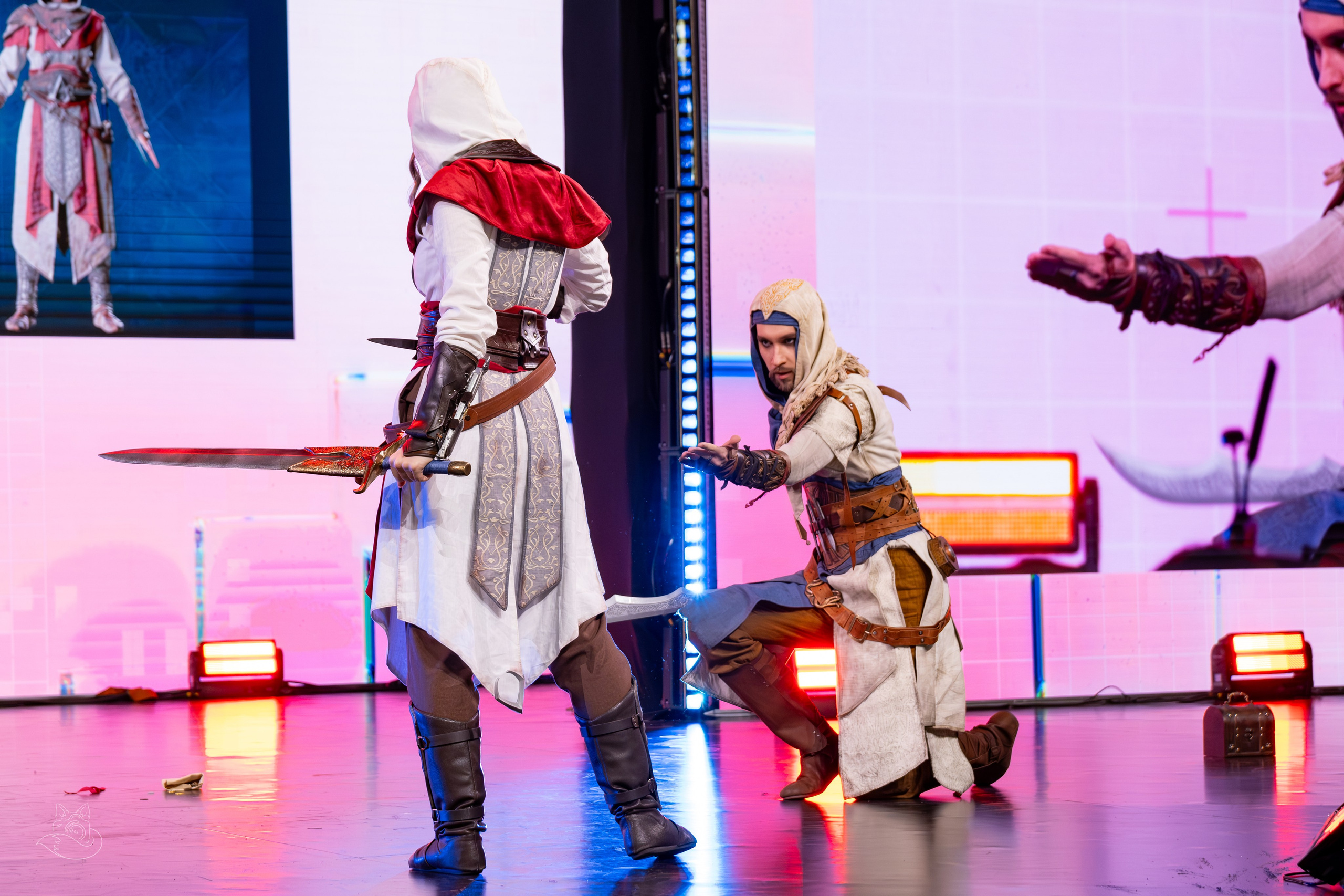 Сцена РЭД ЭКСПО 2024. Косплей фотограф