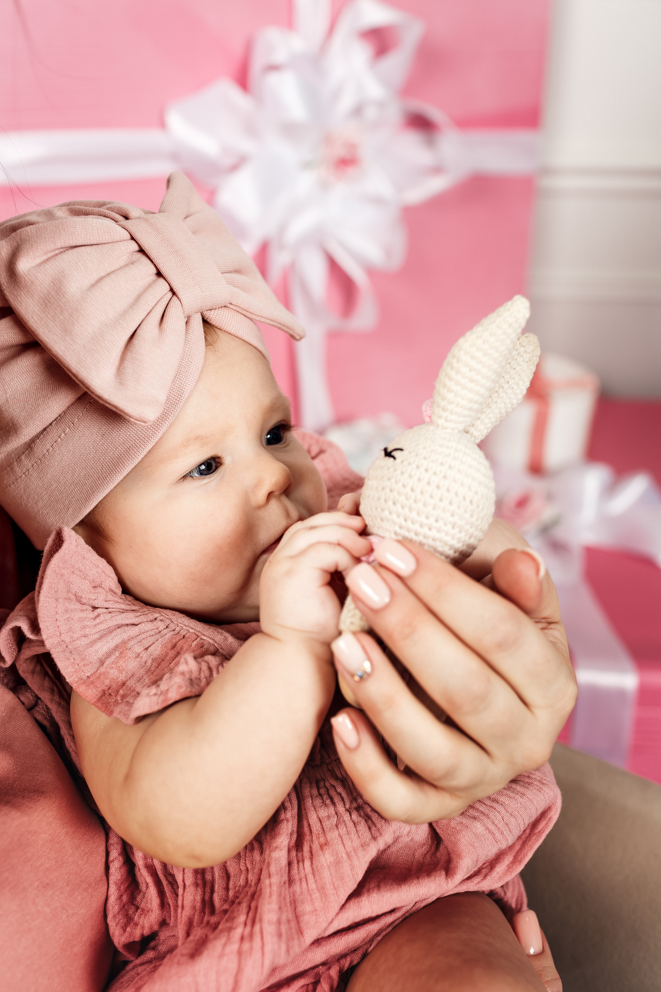 Новогодняя история в розовом цвете). Ирина Носова - семейный и детский фотограф