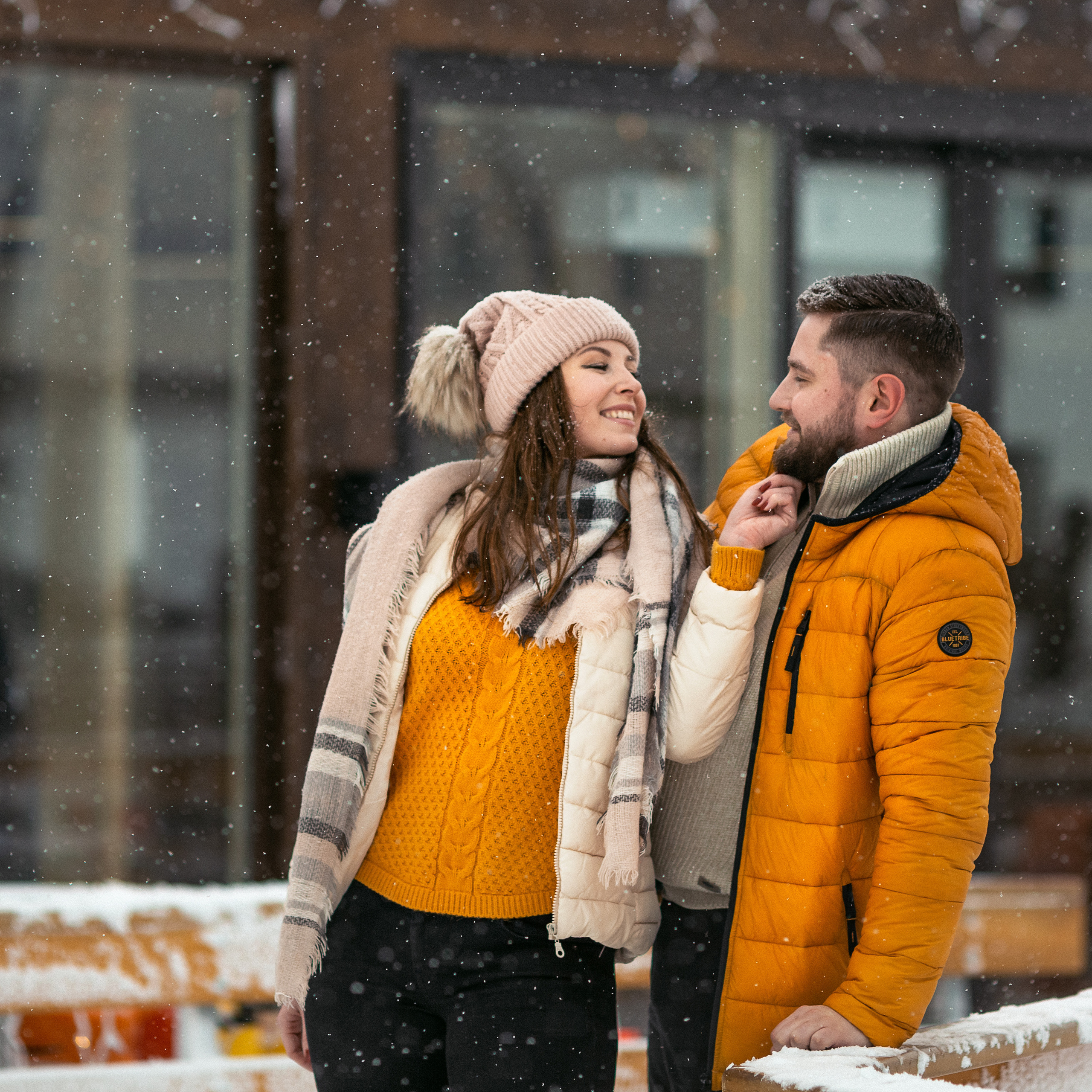 Love story на катке. Ирина Носова - семейный и детский фотограф