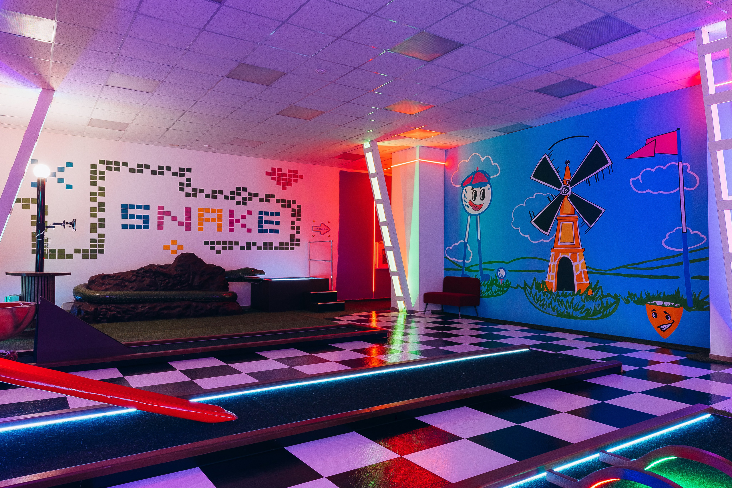 Мини-гольф центр «Огогольф». Свадебный фотограф Пенза