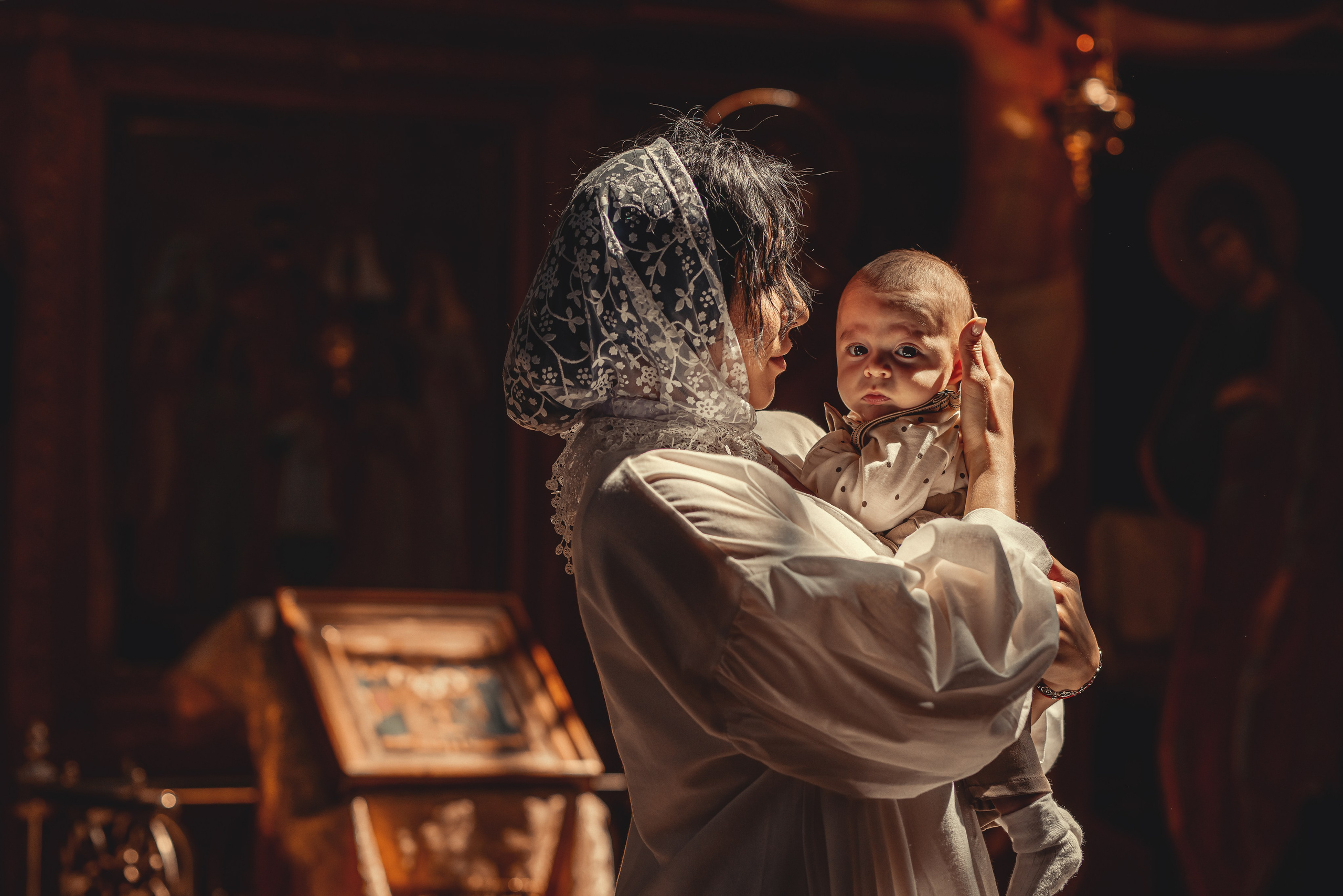 Таинство Крещения. Фотограф Таинств Крещения и Венчания в г. Курске