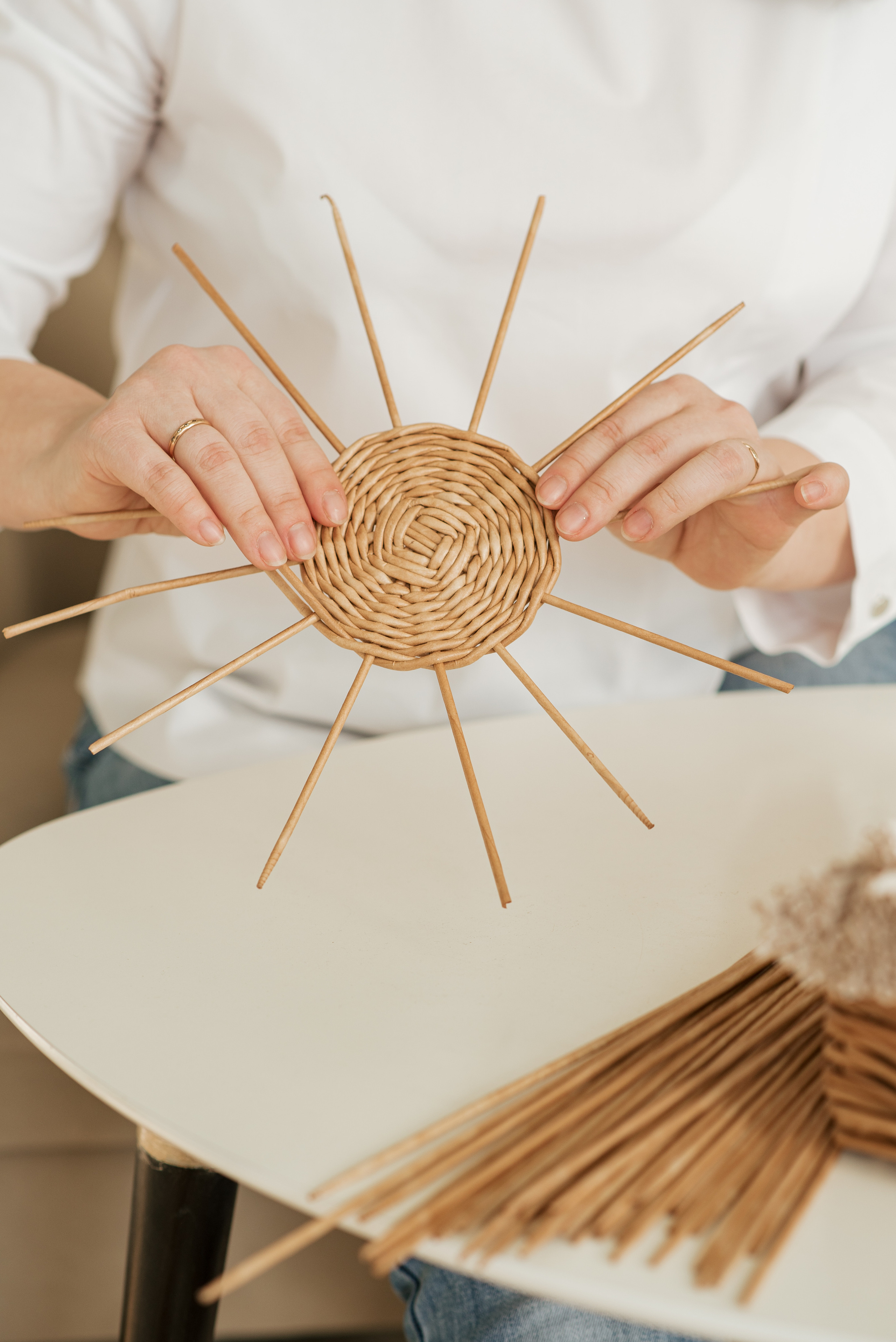 Контент-съёмка для мастера по плетению из бумажной лозы Натали. Фотограф Екатерина Шереметова Ижевск Сарапул Воткинск