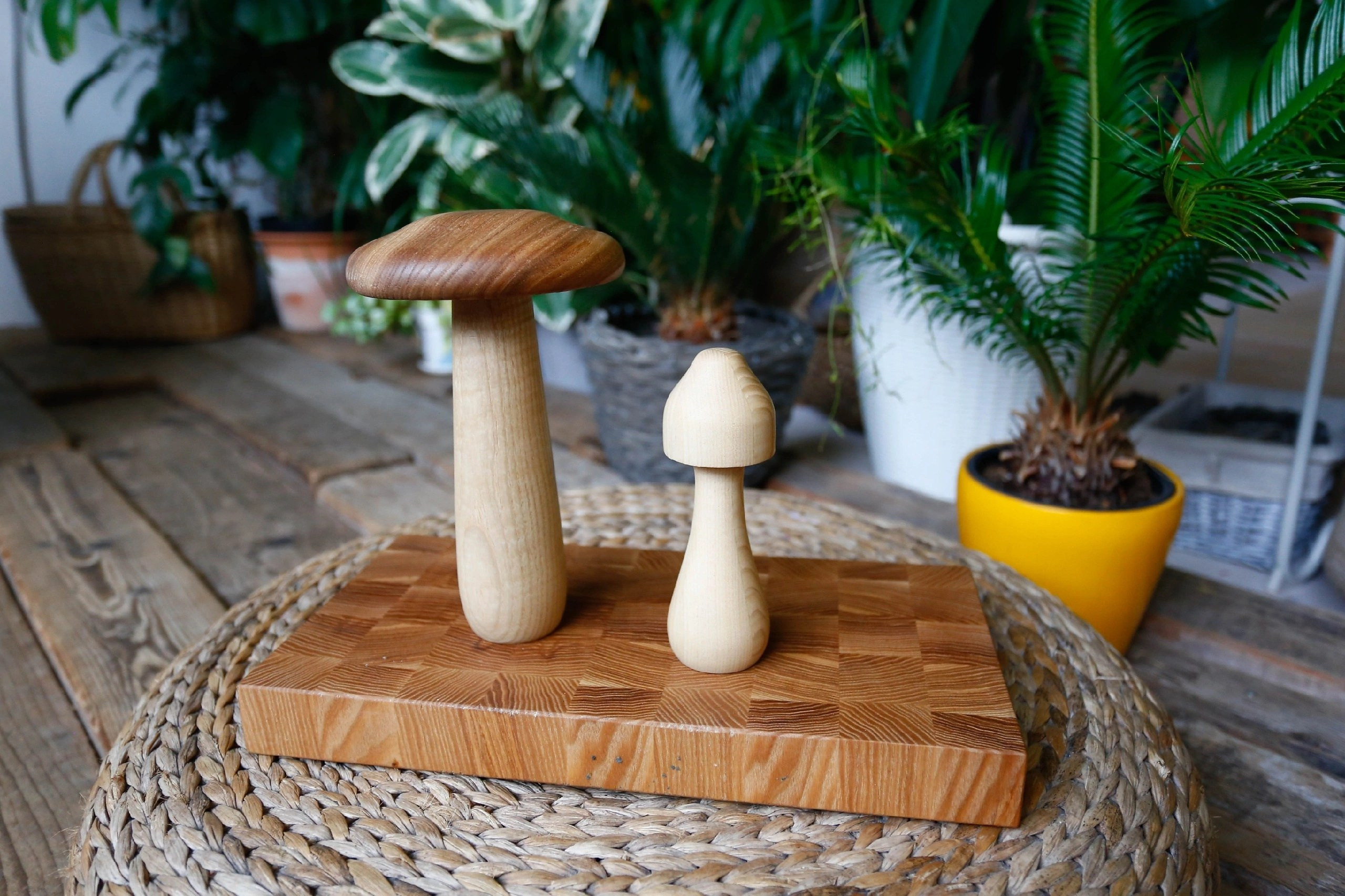 Грибы. Разделочные доски и деревянная мебель на заказ